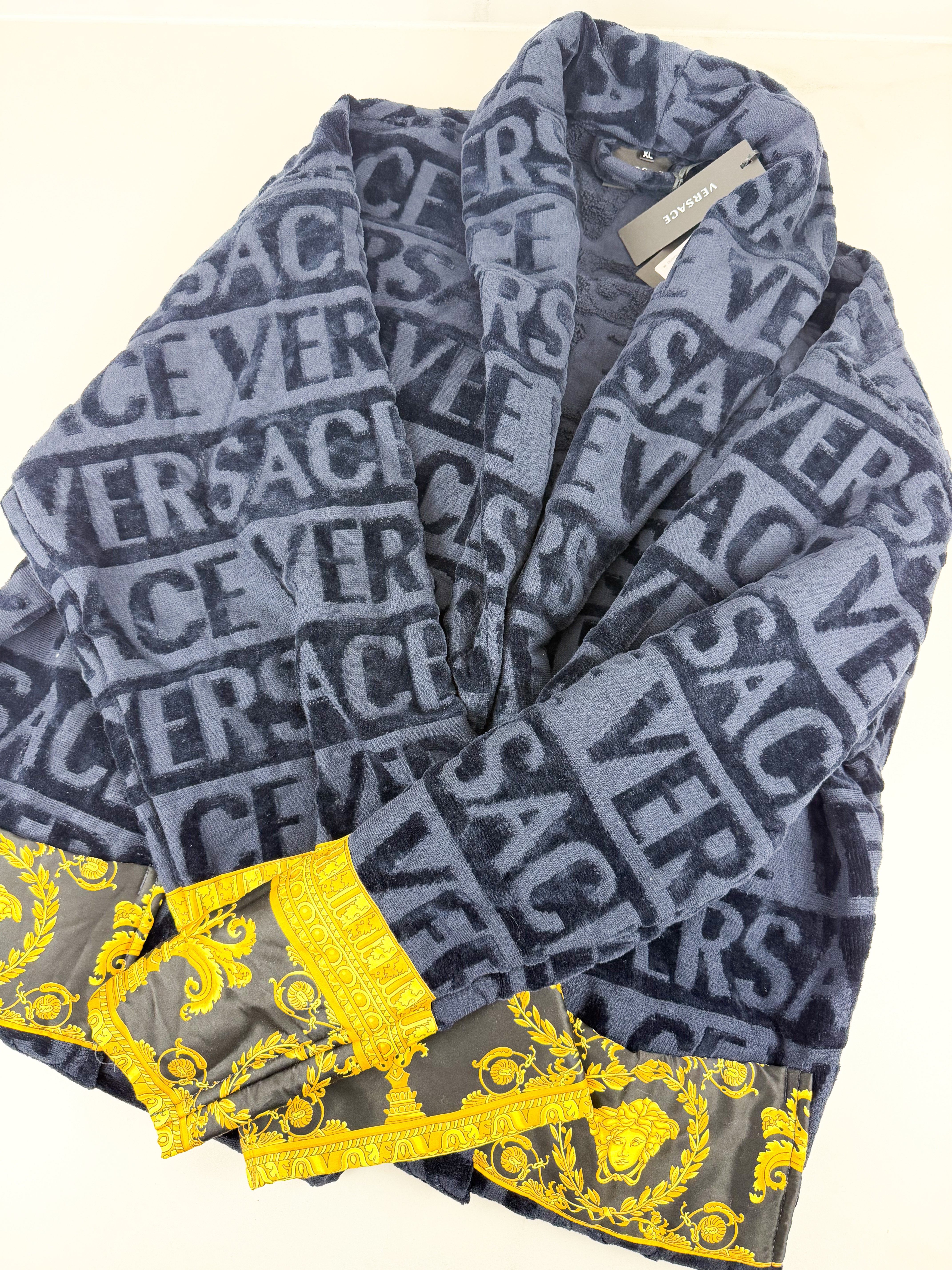 Versace I love Baroque Mens Bathrobe Size XL
