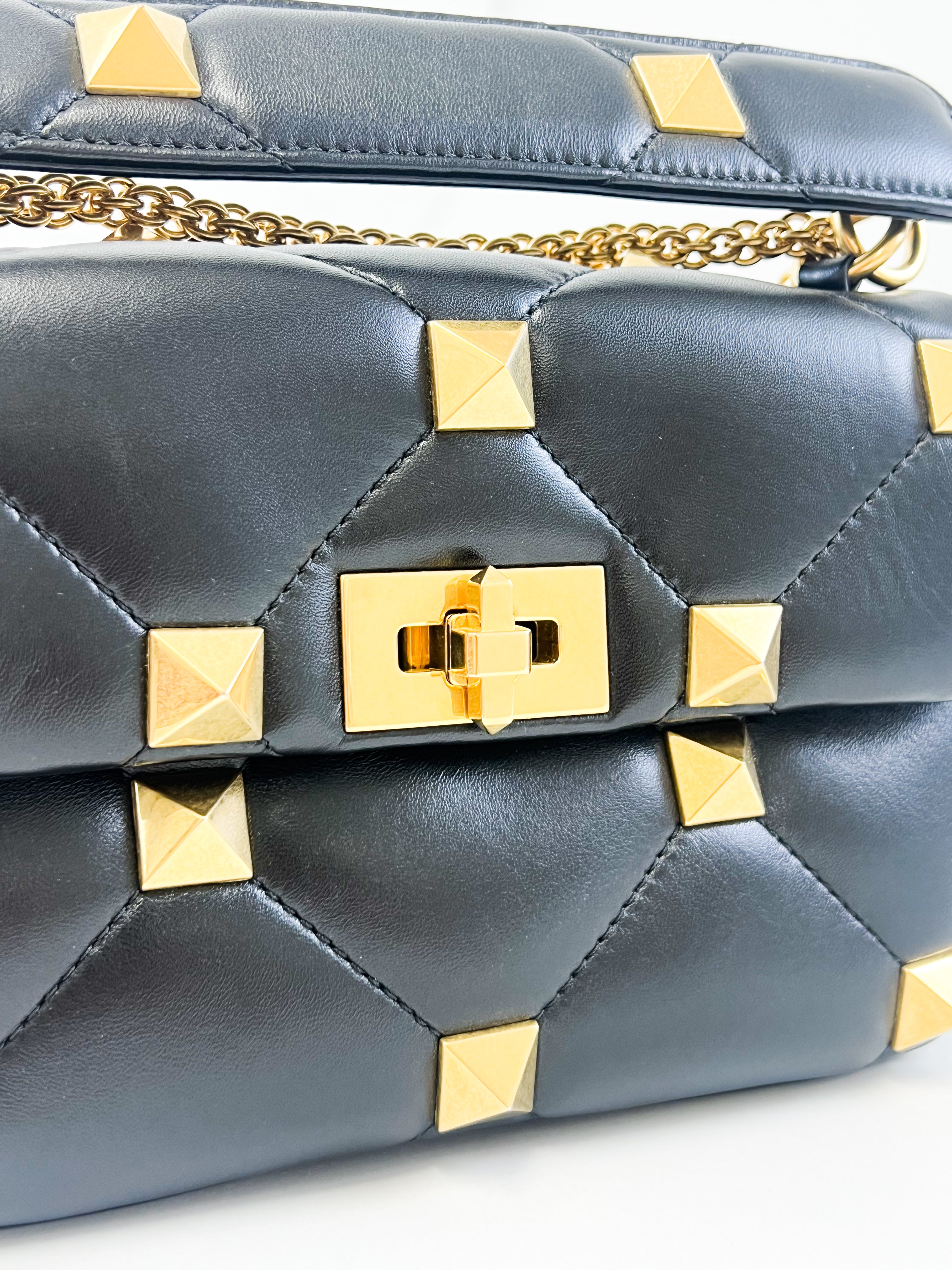 Valentino Roman Stud Shoulder Bag