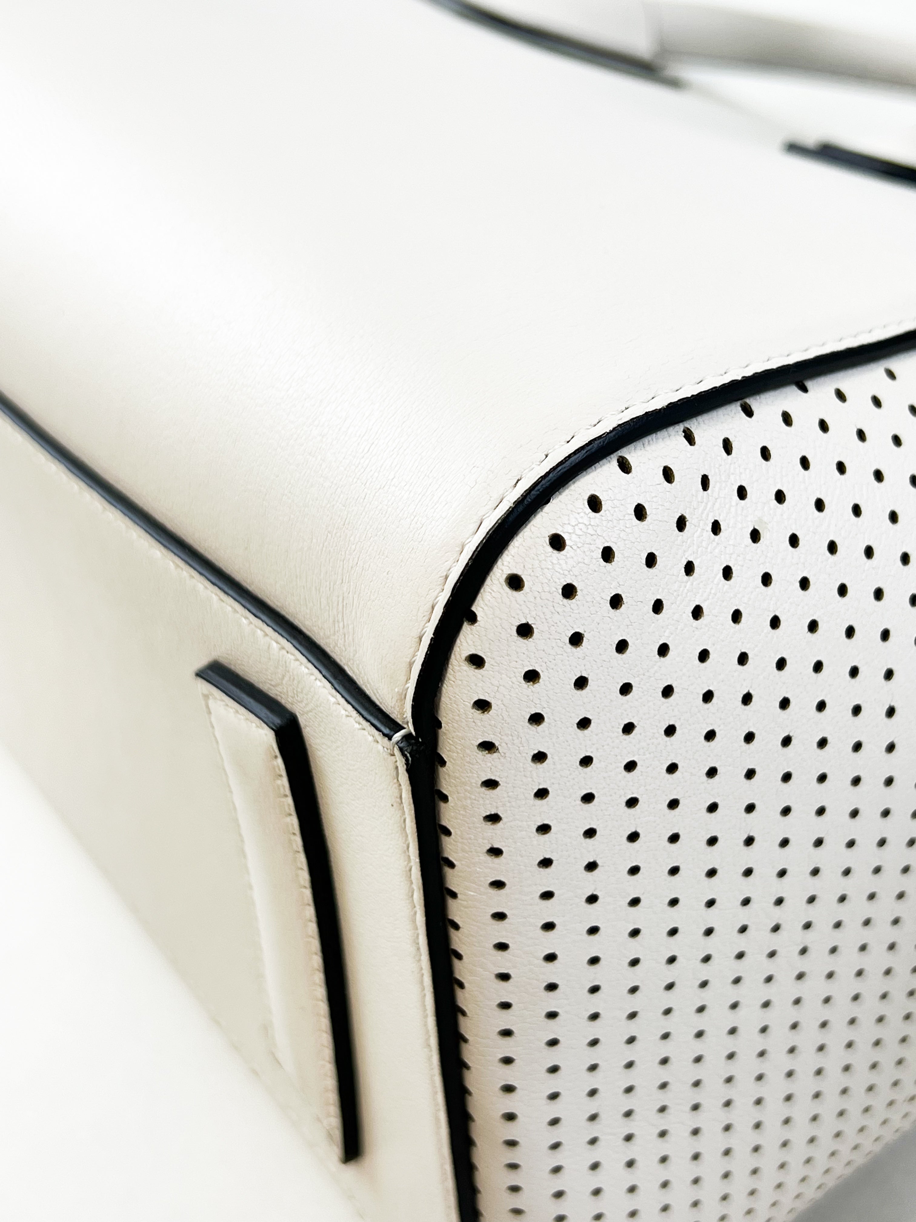 Givenchy Antigona Leather Small White Shoulder Bag