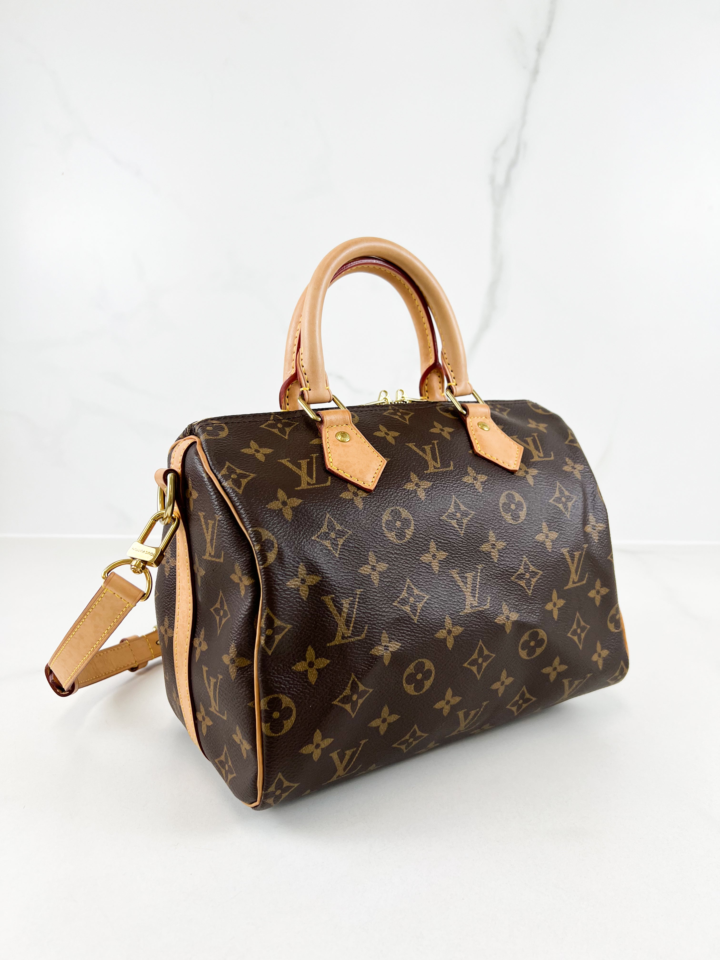 Louis Vuitton Speedy 25 Bandoulière Monogram Canvas