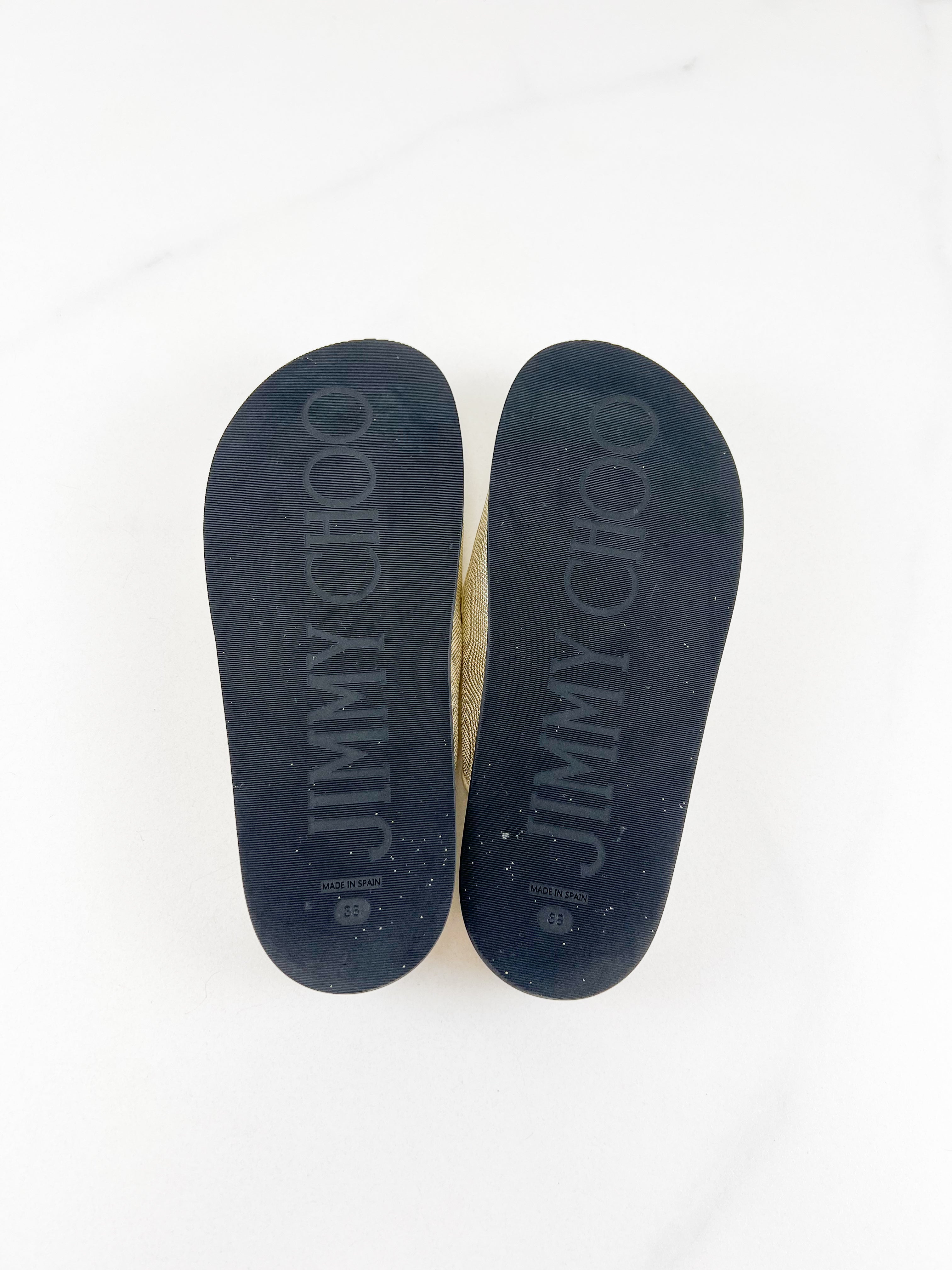 Jimmy Choo Fayence Sandal Size 38