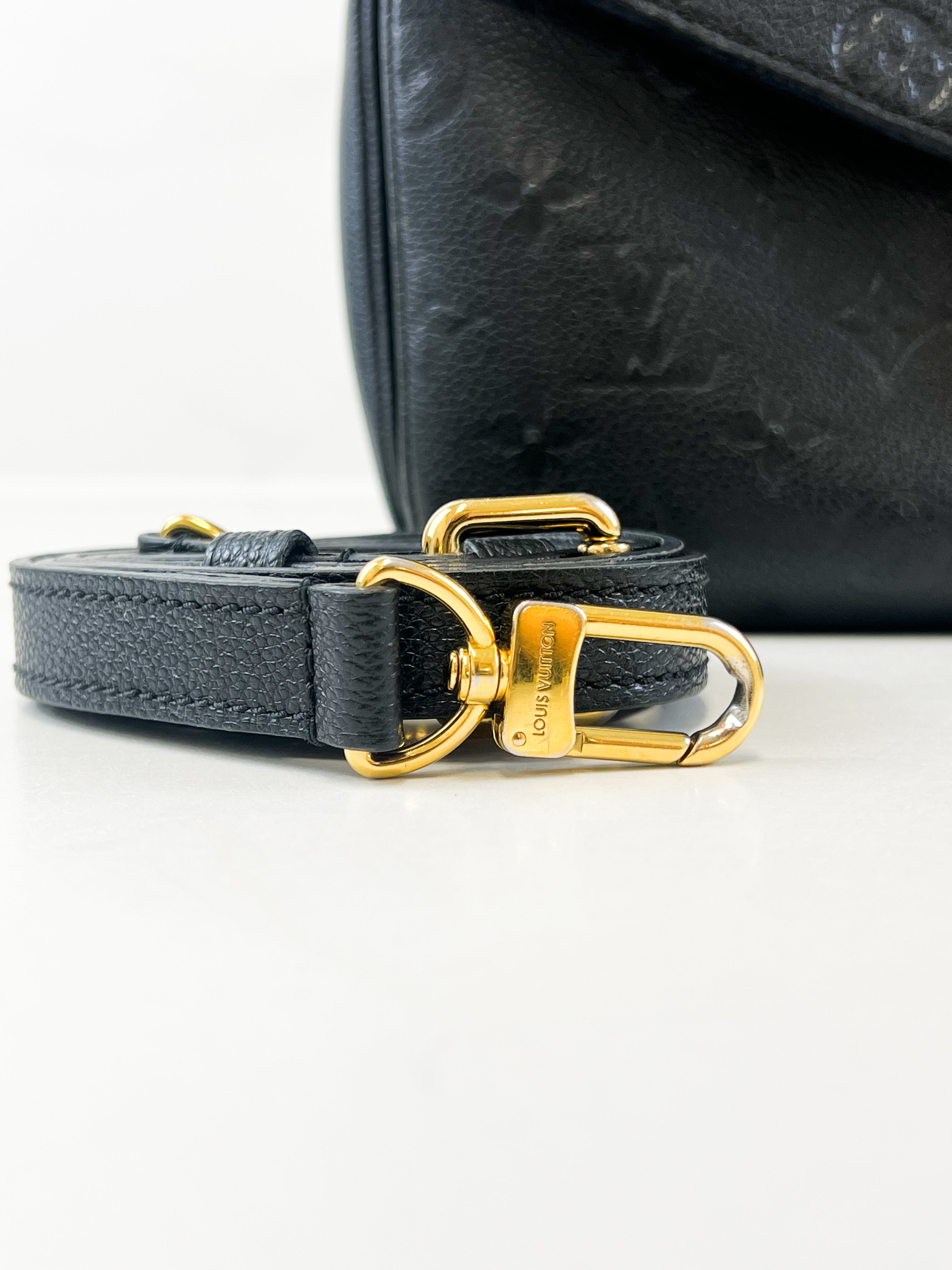 Louis Vuitton Empreinte Black Pochette Metis