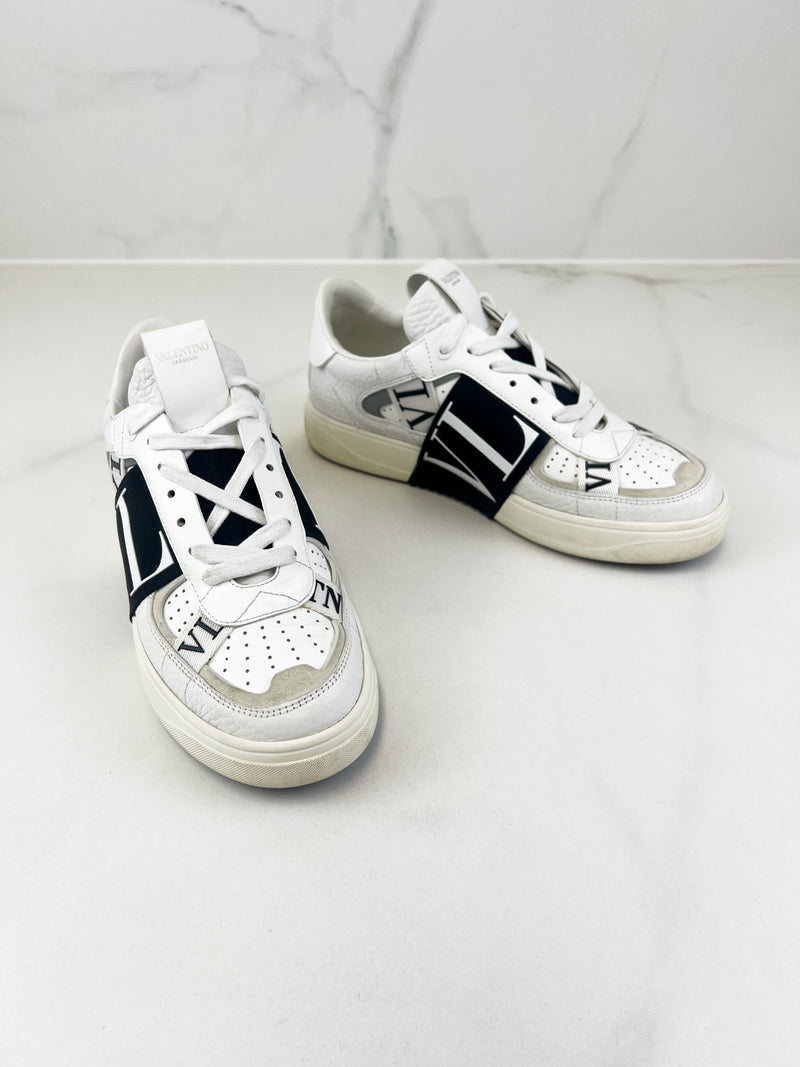Valentino Garavani Calfskin VLTN Sneaker Size 38