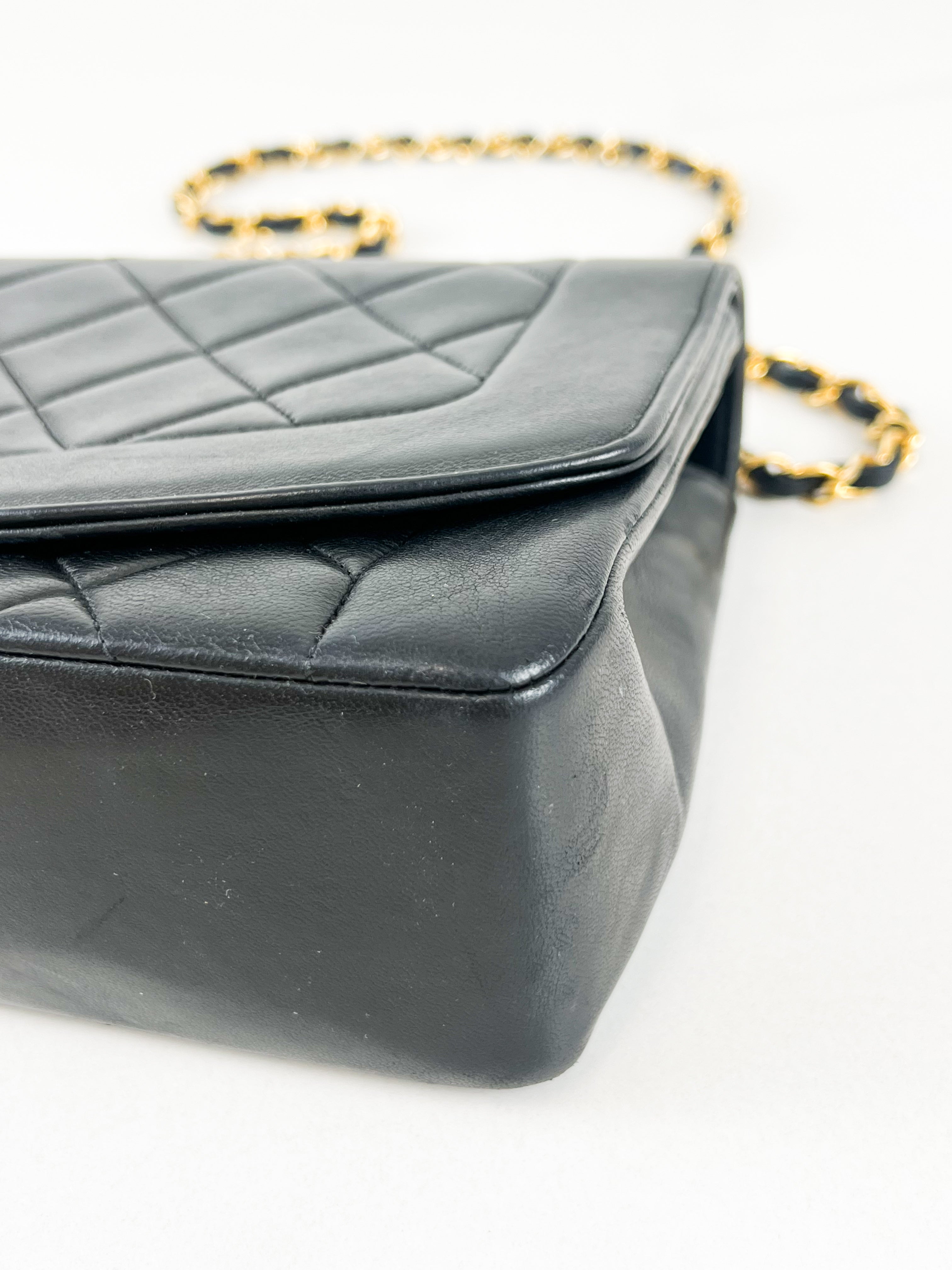 Chanel Vintage Diana Flap Medium Lambskin