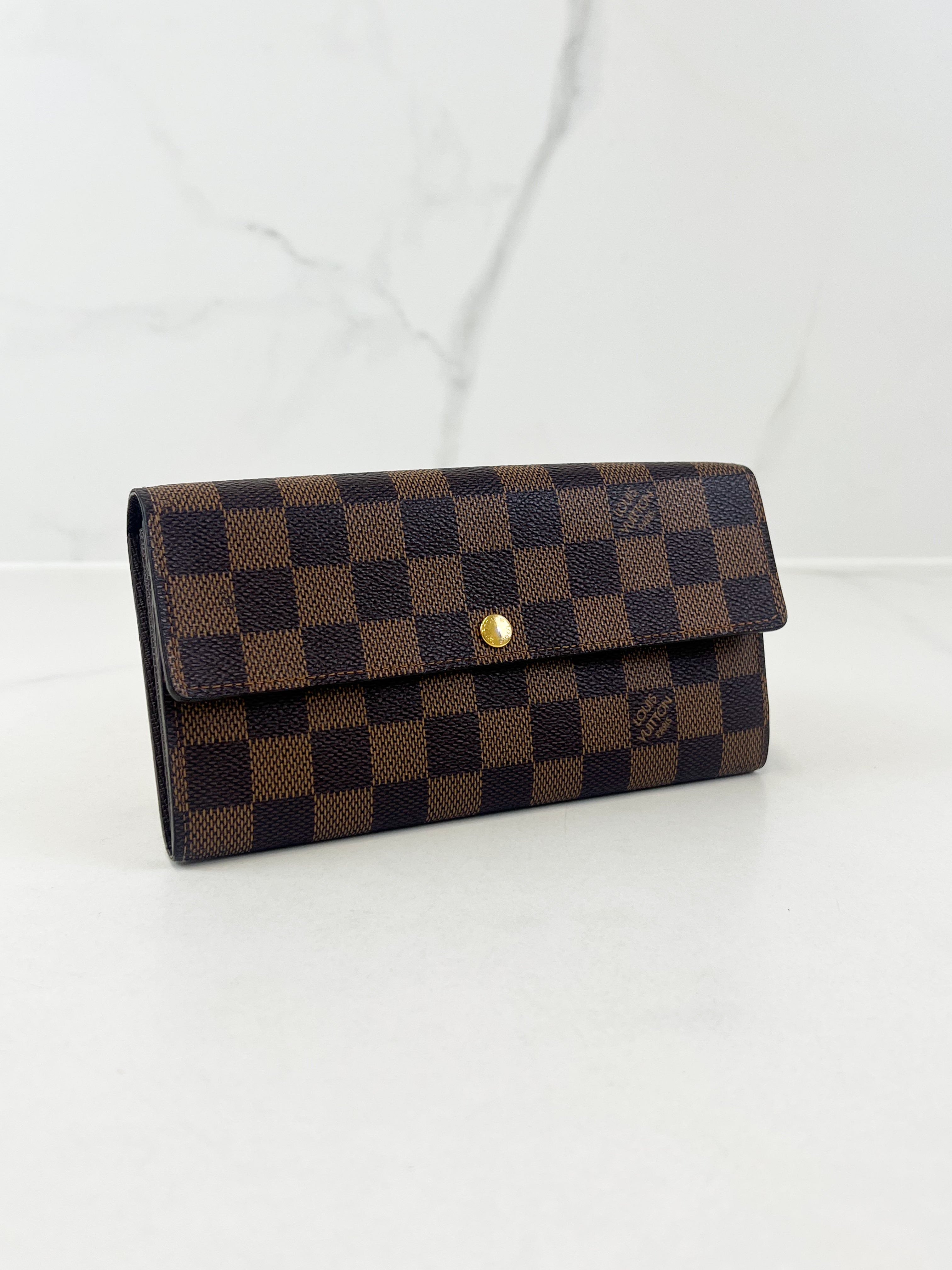 Louis Vuitton Sarah Wallet Damier Ebene