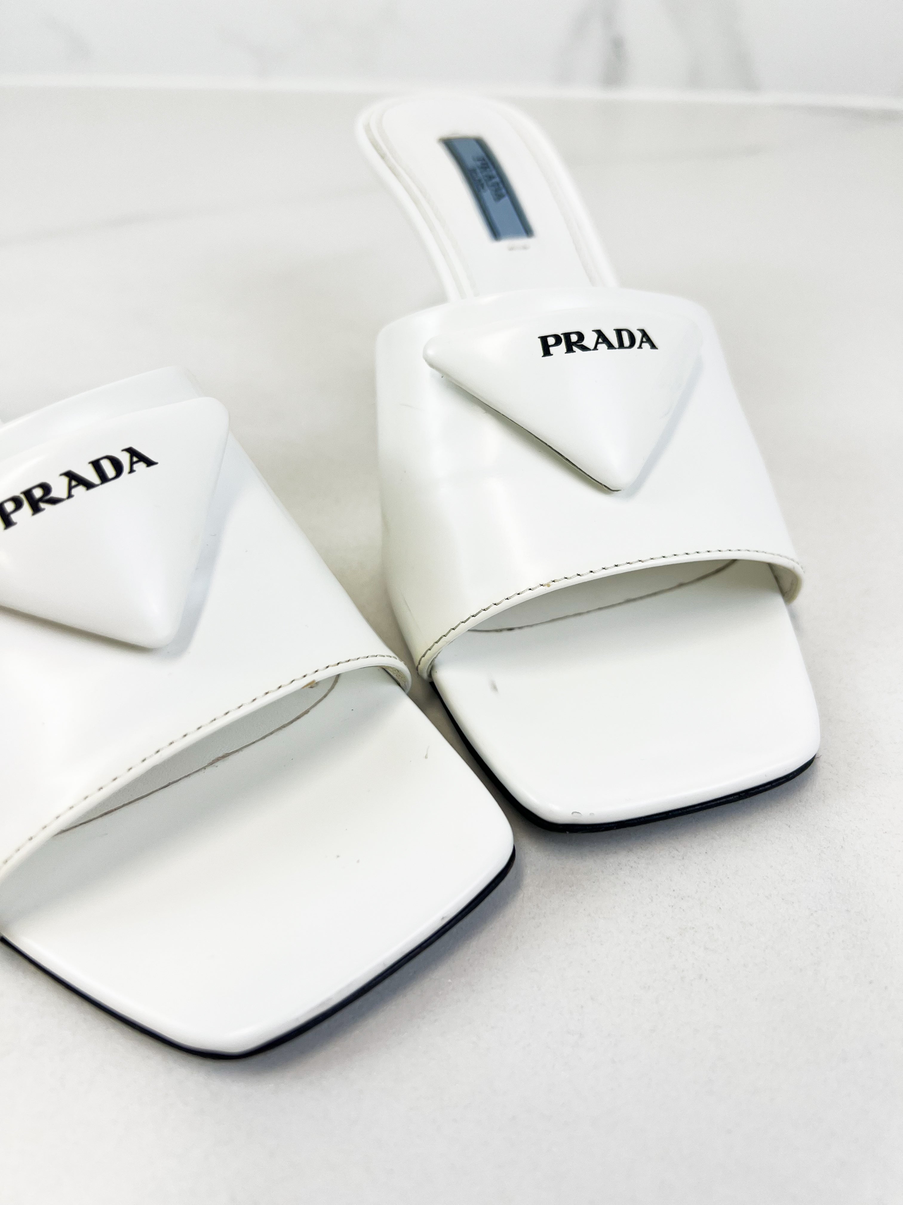 Prada Mule 75mm Size 37.5