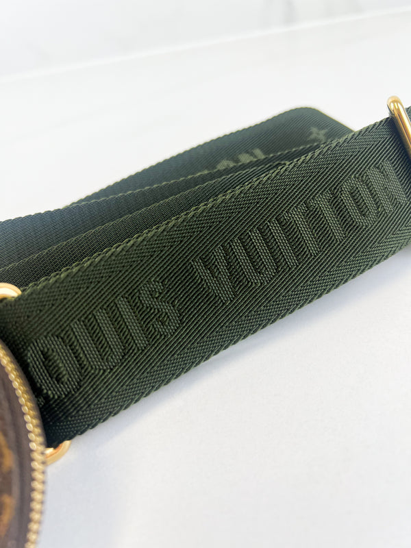 Louis Vuitton Khaki Bandouliere Strap
