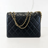 Chanel Lambskin Quilted CC Chain Crossbody/Shoulder Bag