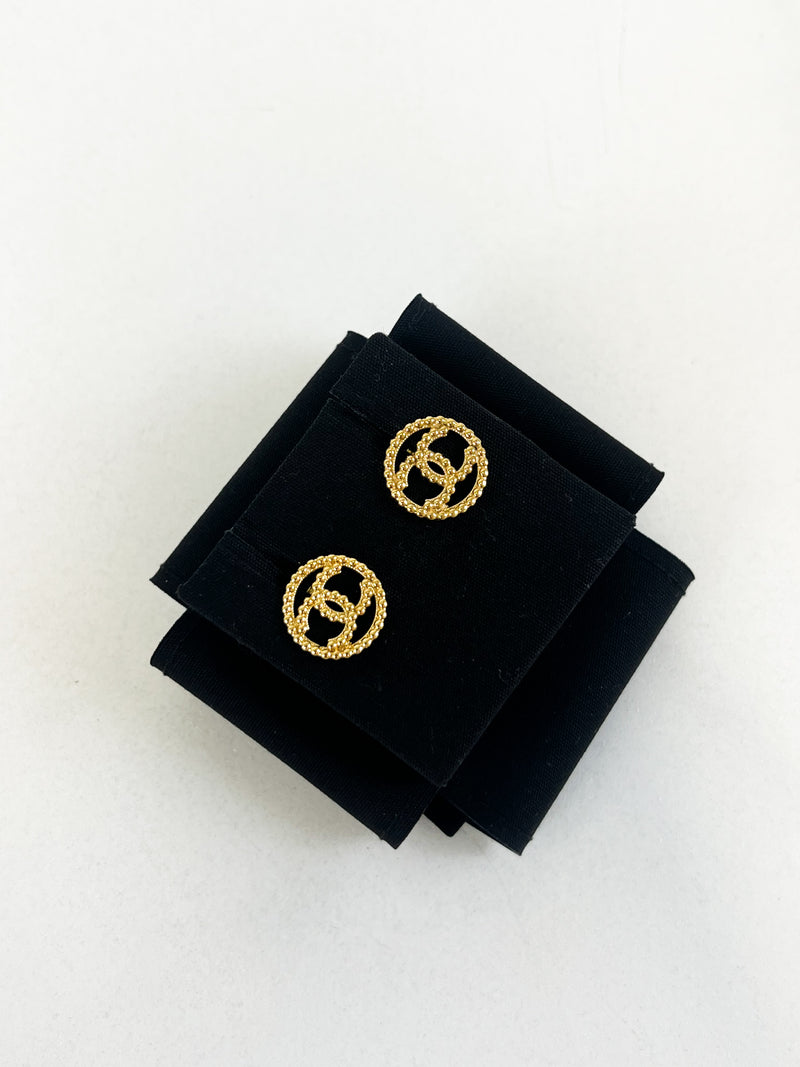 Chanel CC Studs