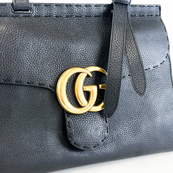 Gucci GG Marmont 2Way Leather Shoulder Bag