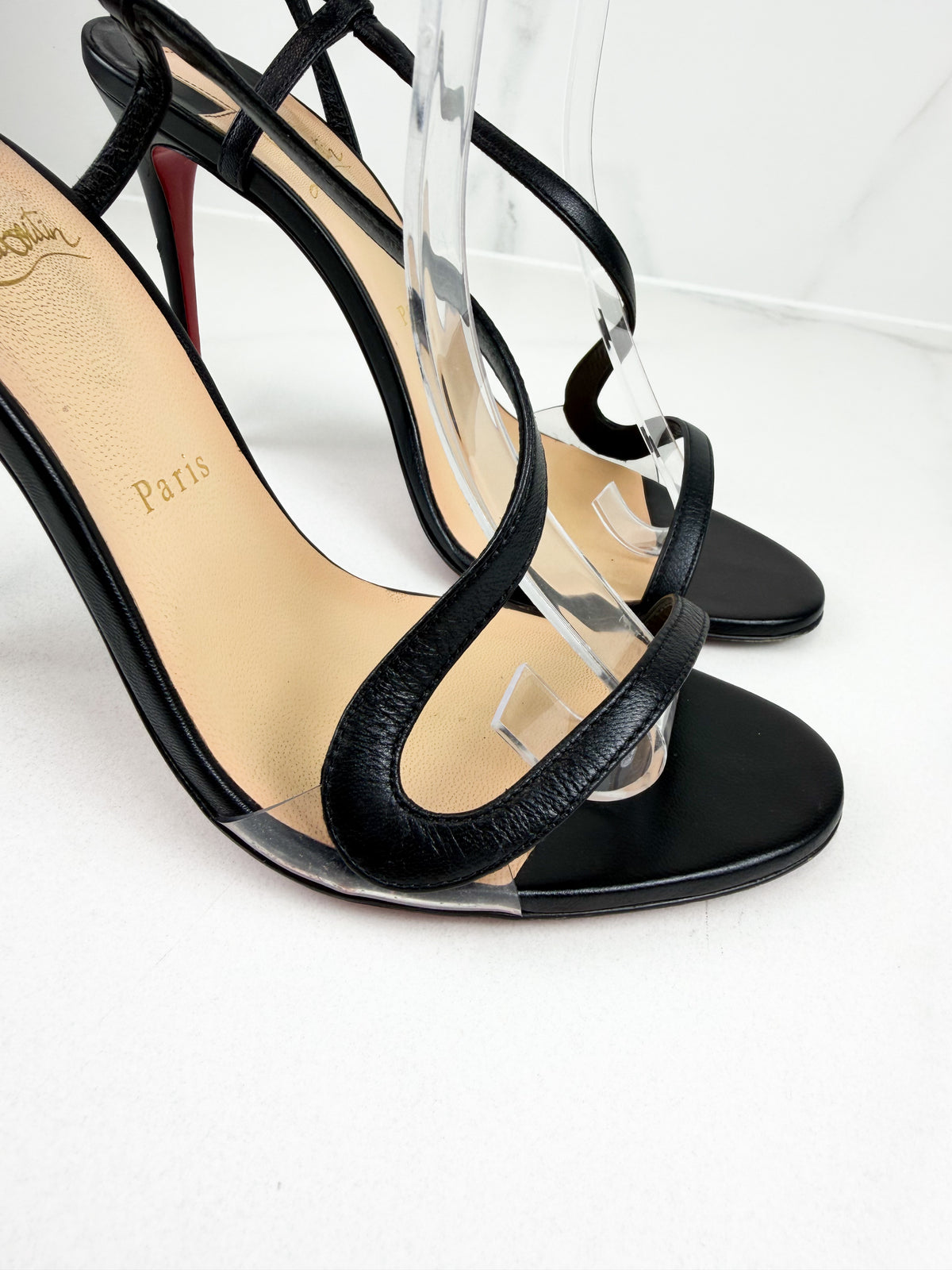 Christian Louboutin Rosalie 100mm Black Size 40