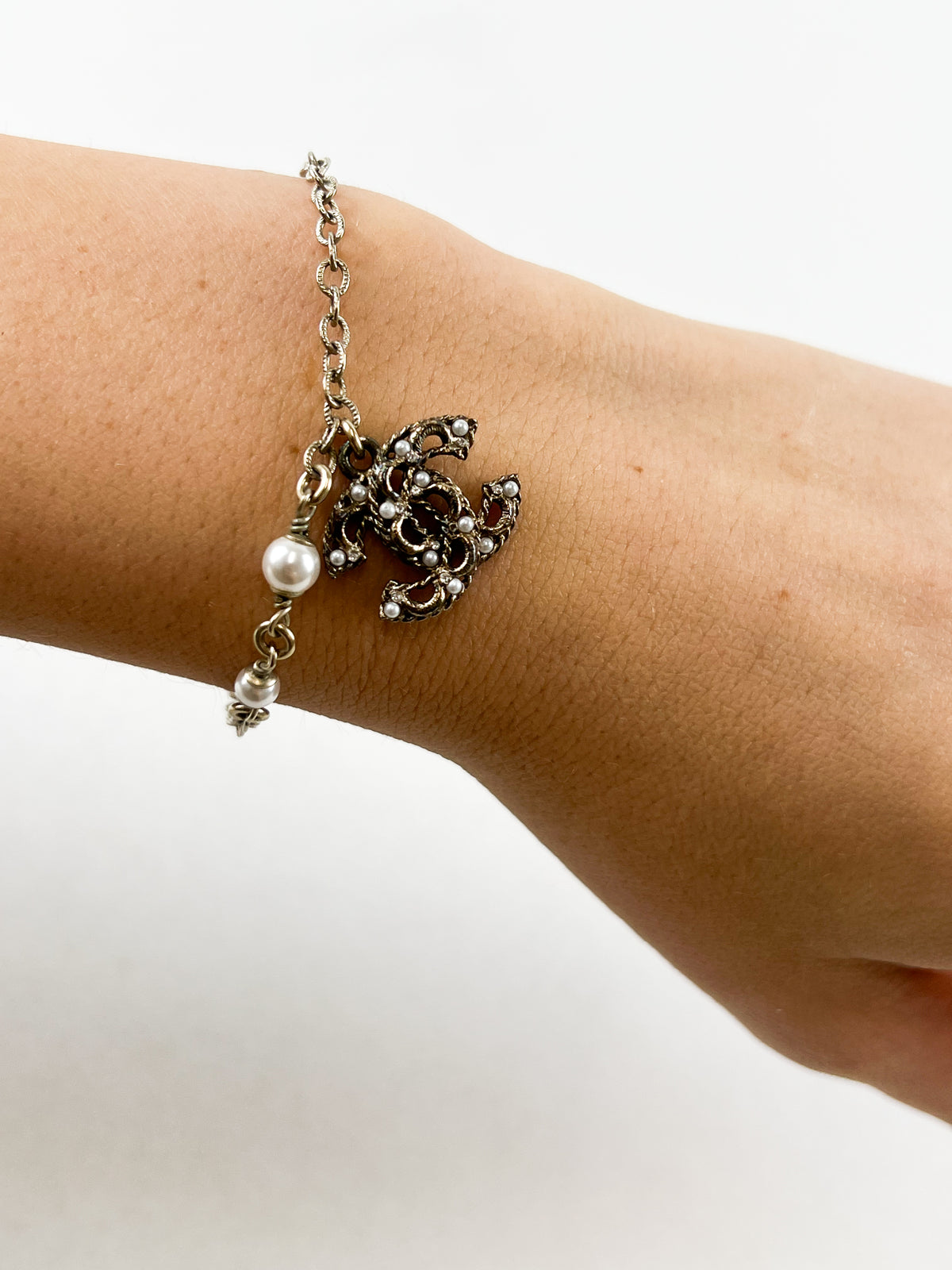 Chanel CC Charm Bracelet