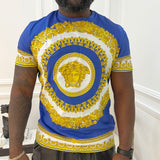 Versace Mens Multicolour Medusa T-Shirt Size XL