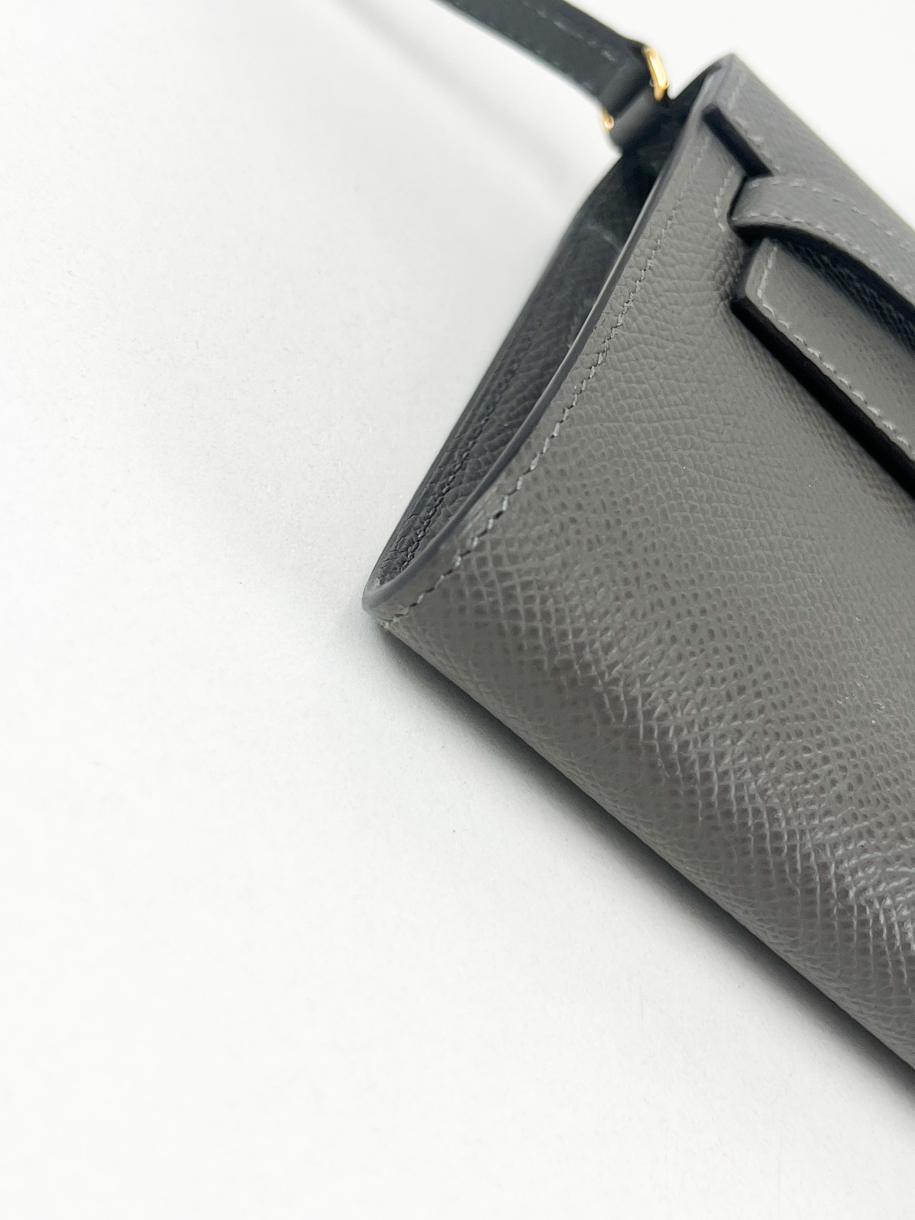 Hermes Kelly To Go Gris Meye