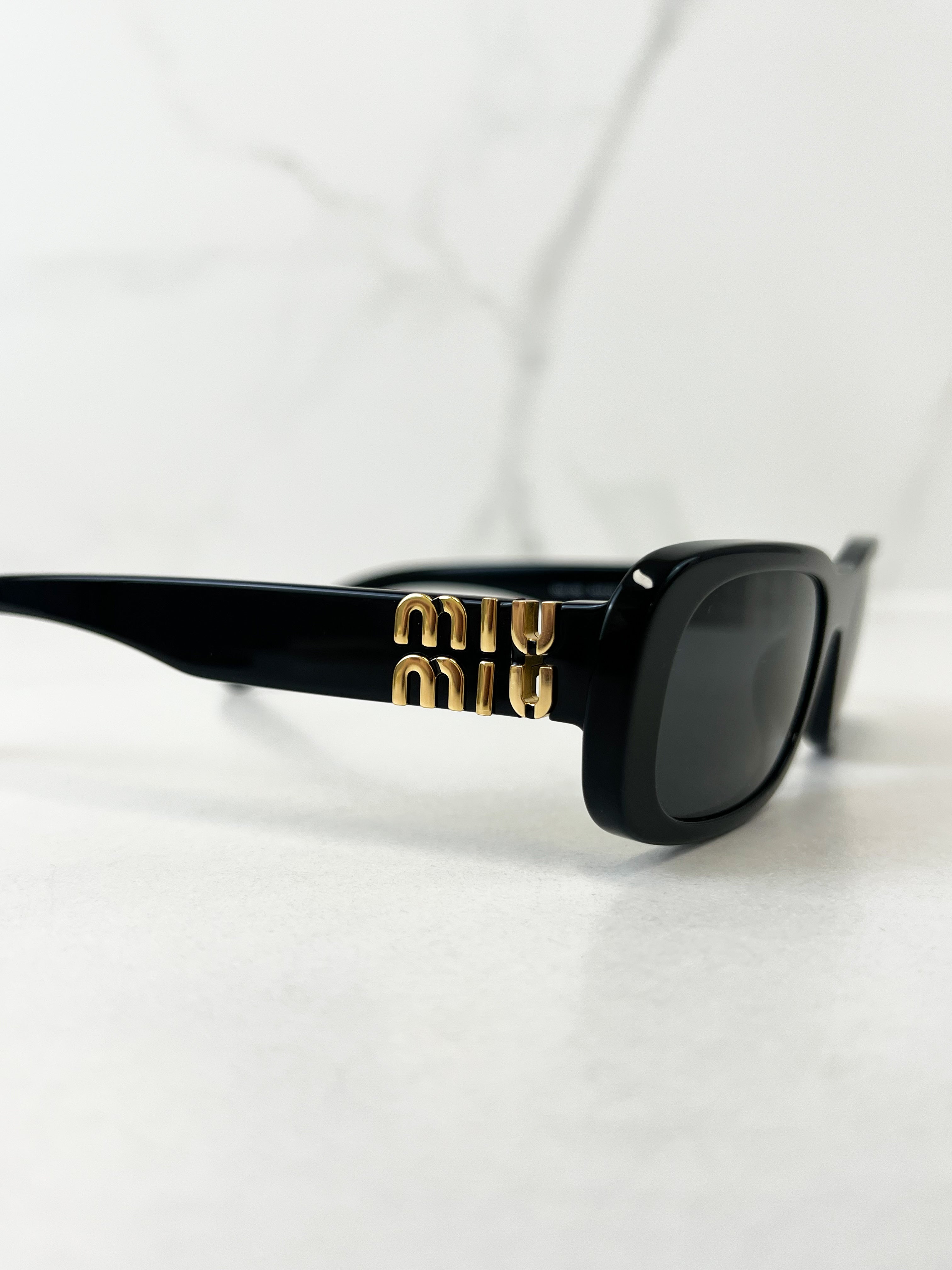 Miu Miu Logo Print Sunglasses