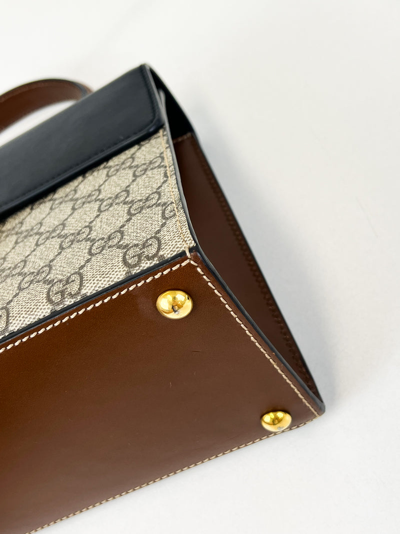 Gucci Padlock GG Supreme Top Handle
