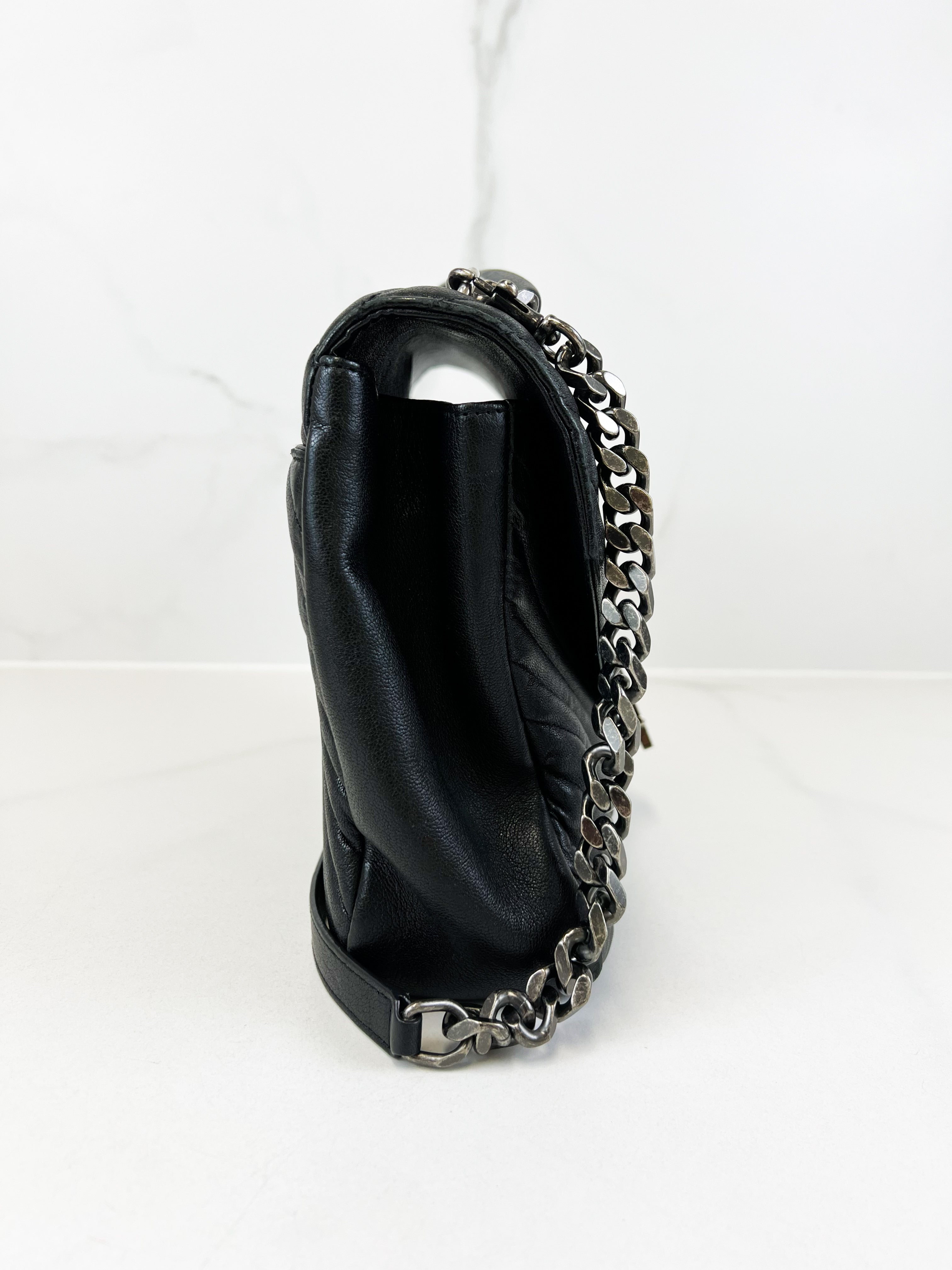 Saint Laurent Black College Bag