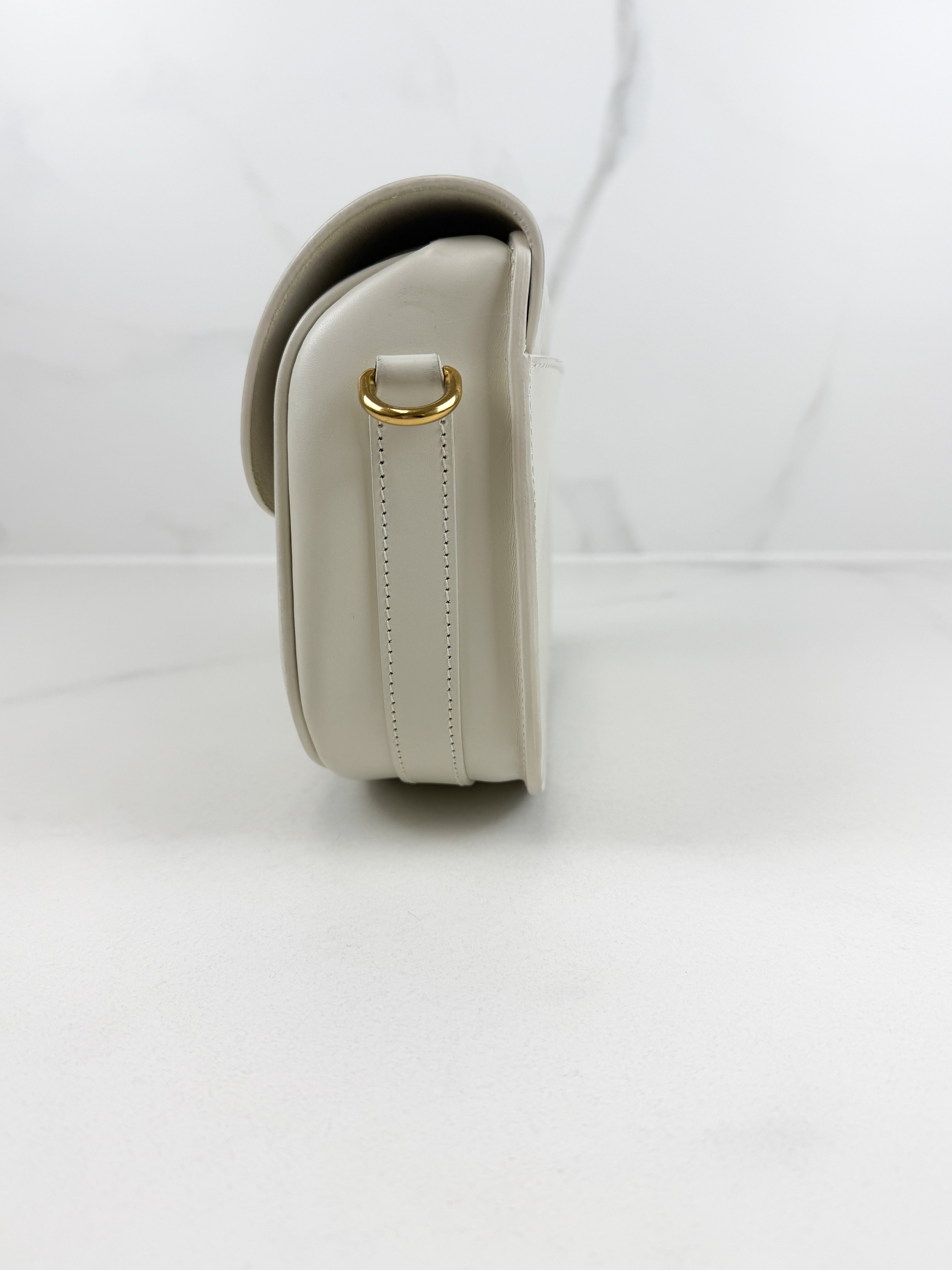 Christian Dior Bobby Medium Shoulder Bag in White