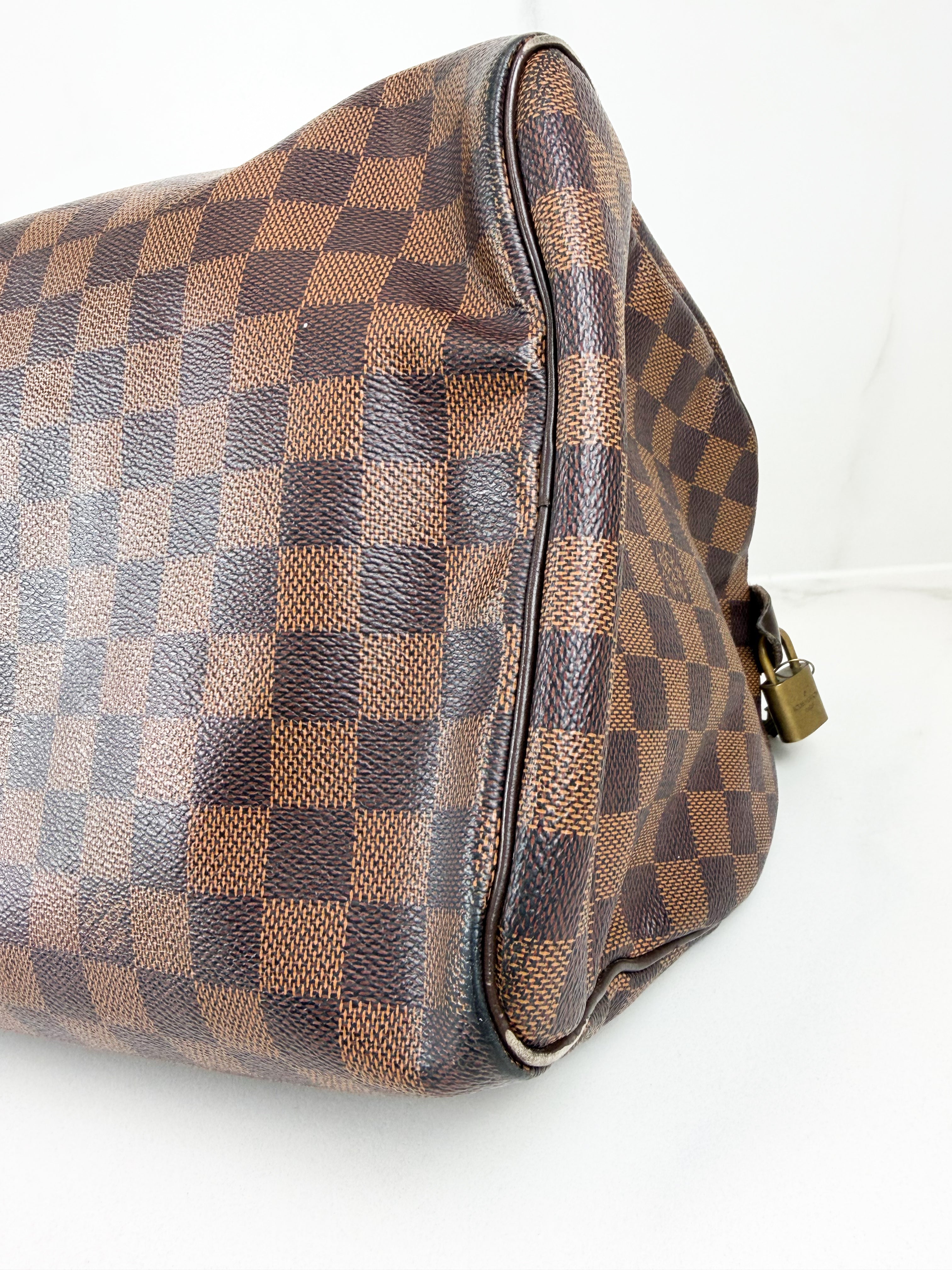 Louis Vuitton Speedy 30 Damier Ebene Canvas