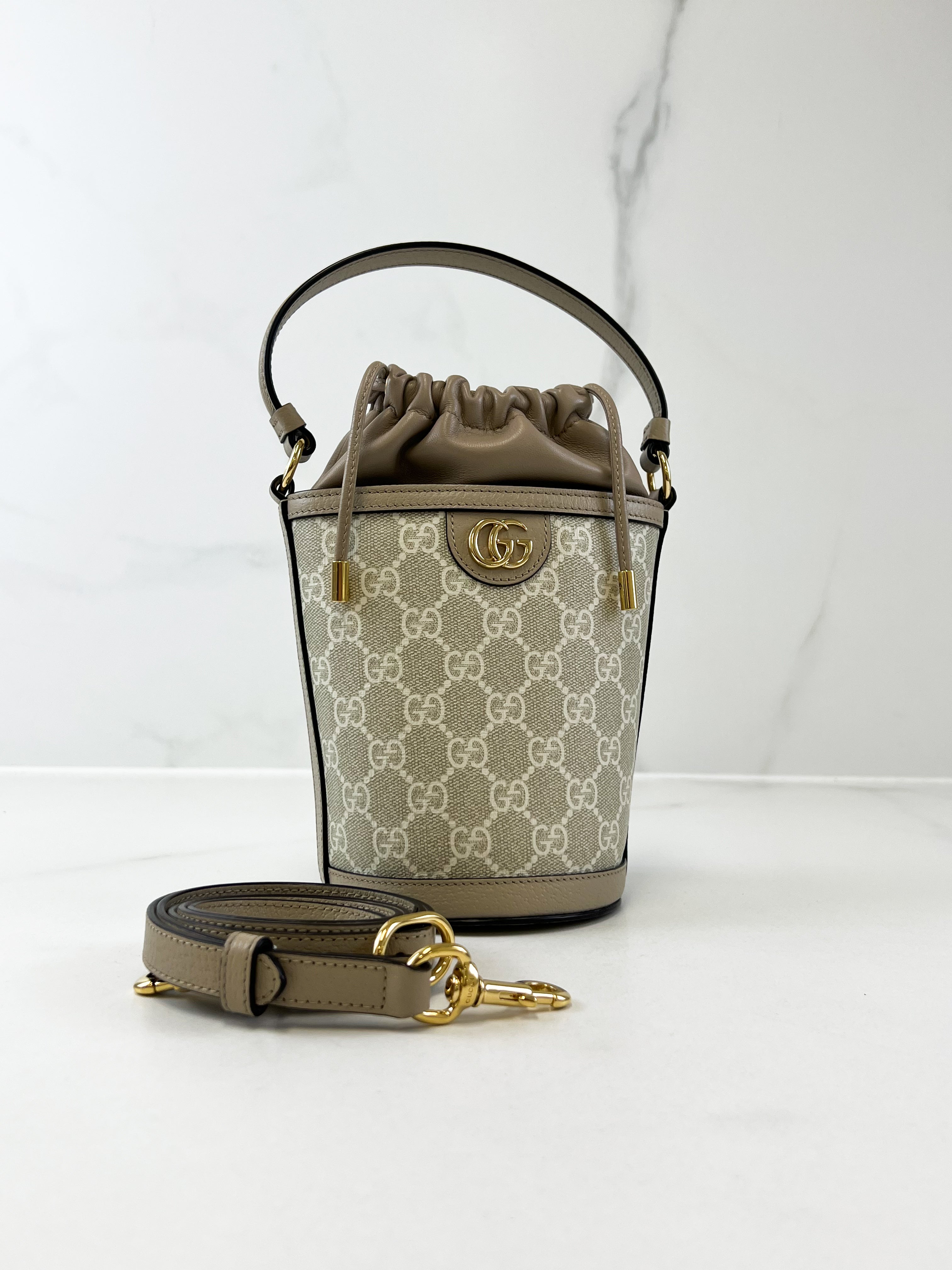 Gucci Ophidia GG Bucket Bag