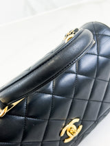 Chanel Black Medium Calfskin Trendy GHW