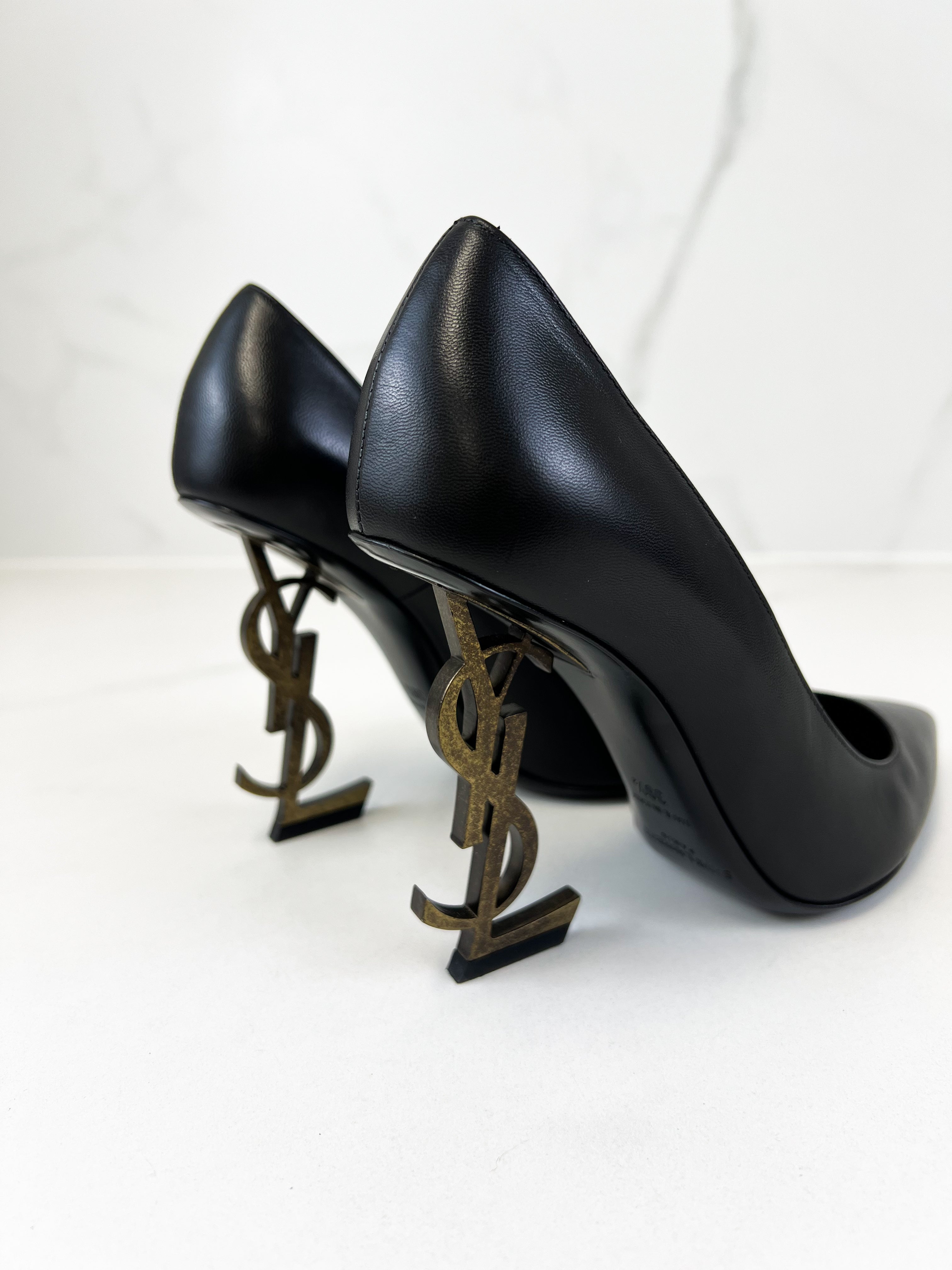 Saint Laurent Opyum Pump in Leather Size 36.5