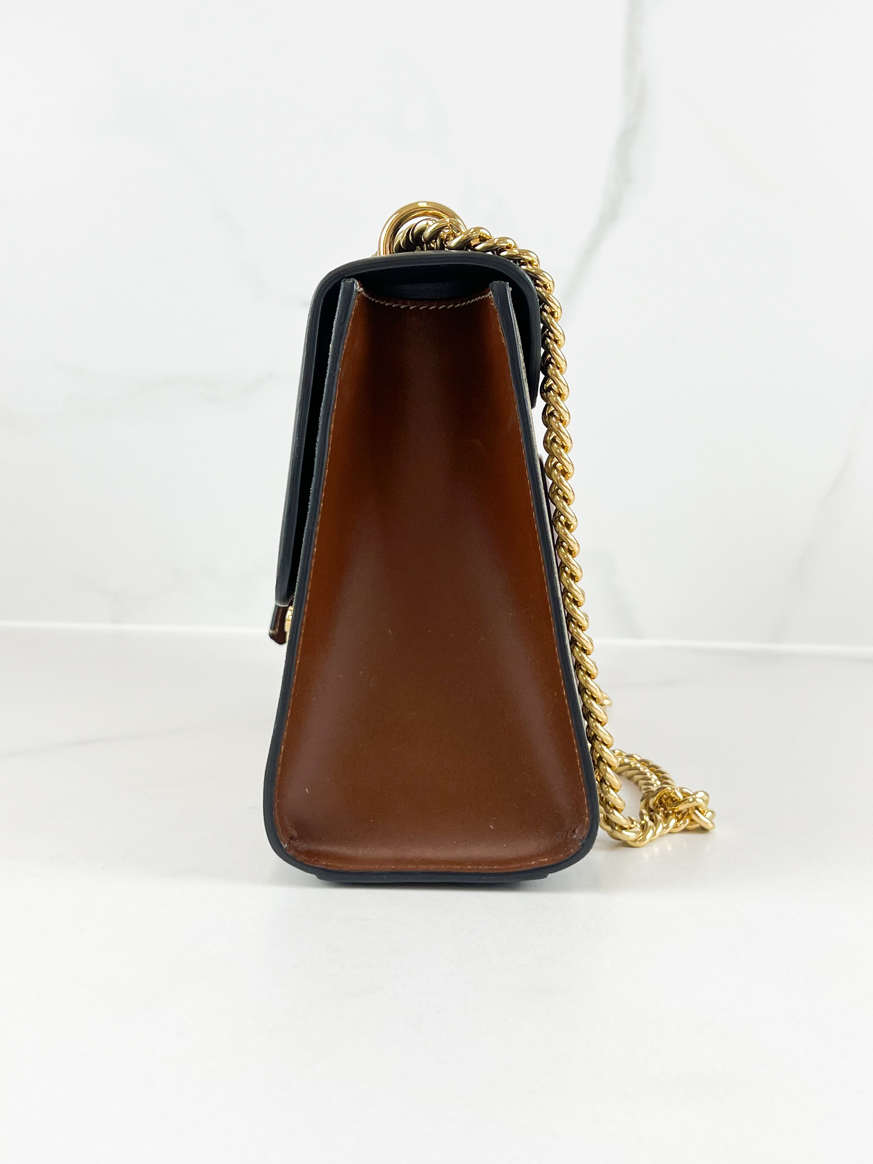 Gucci GG Supreme Large Padlock Shoulder Bag