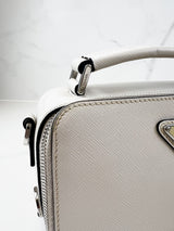 Prada Small Brique Saffiano Leather Bag