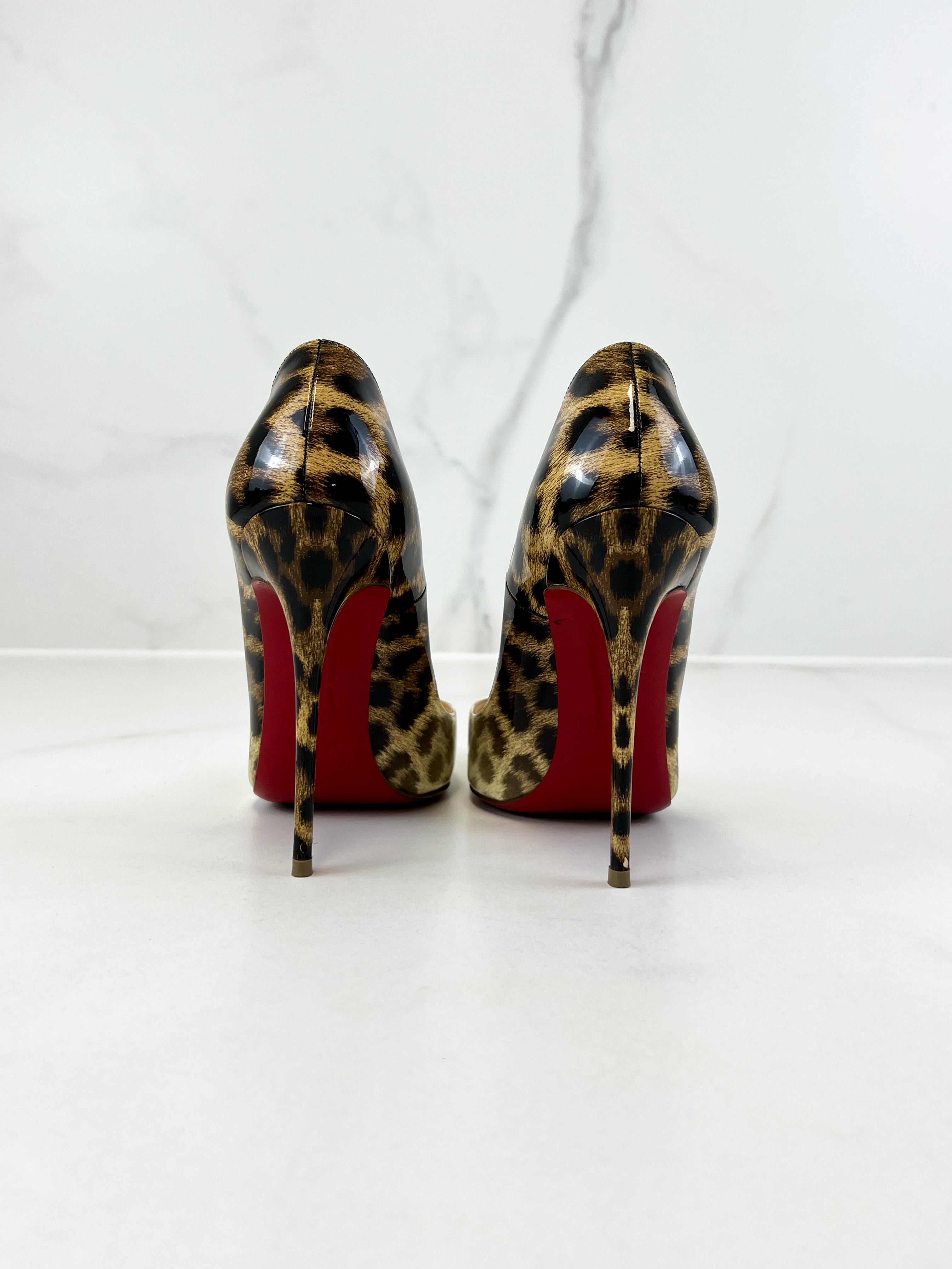 Christian Louboutin Leopard So Kate 120 Size 36