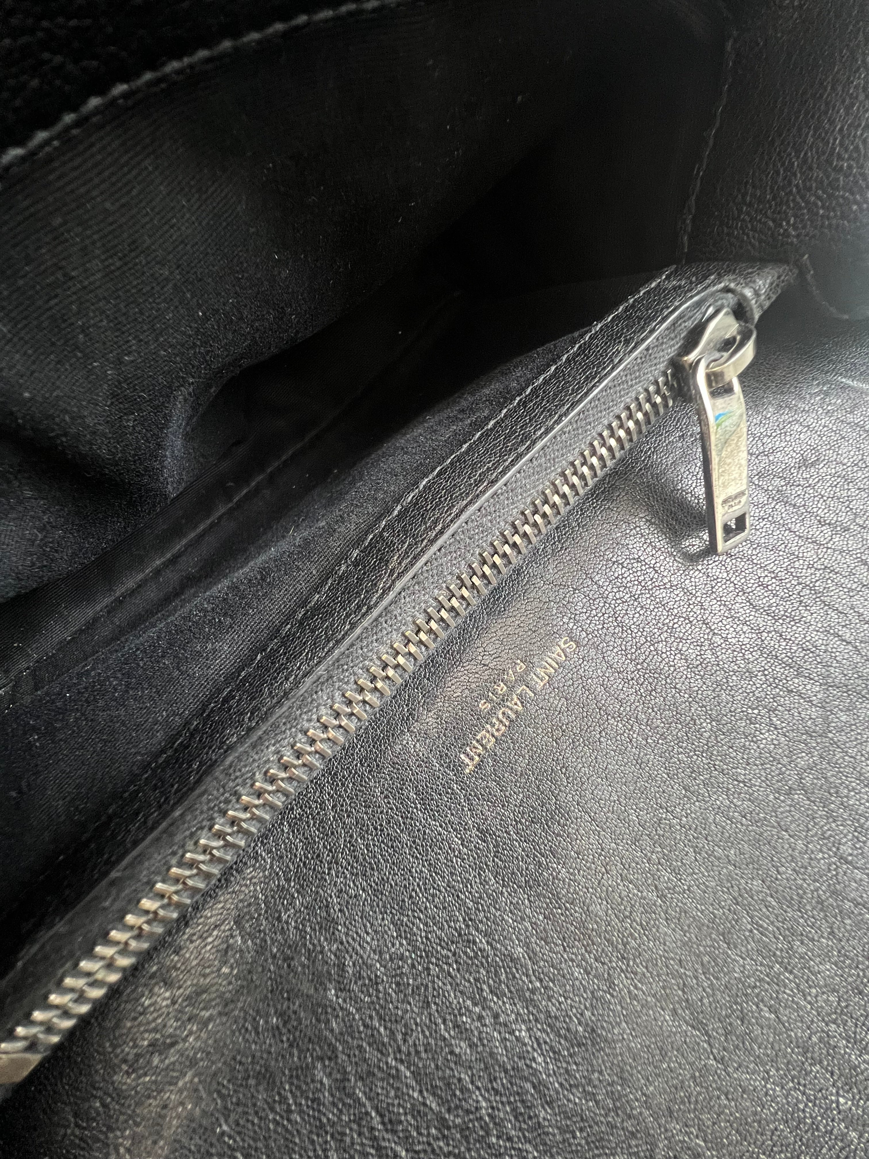 Saint Laurent Black College Bag