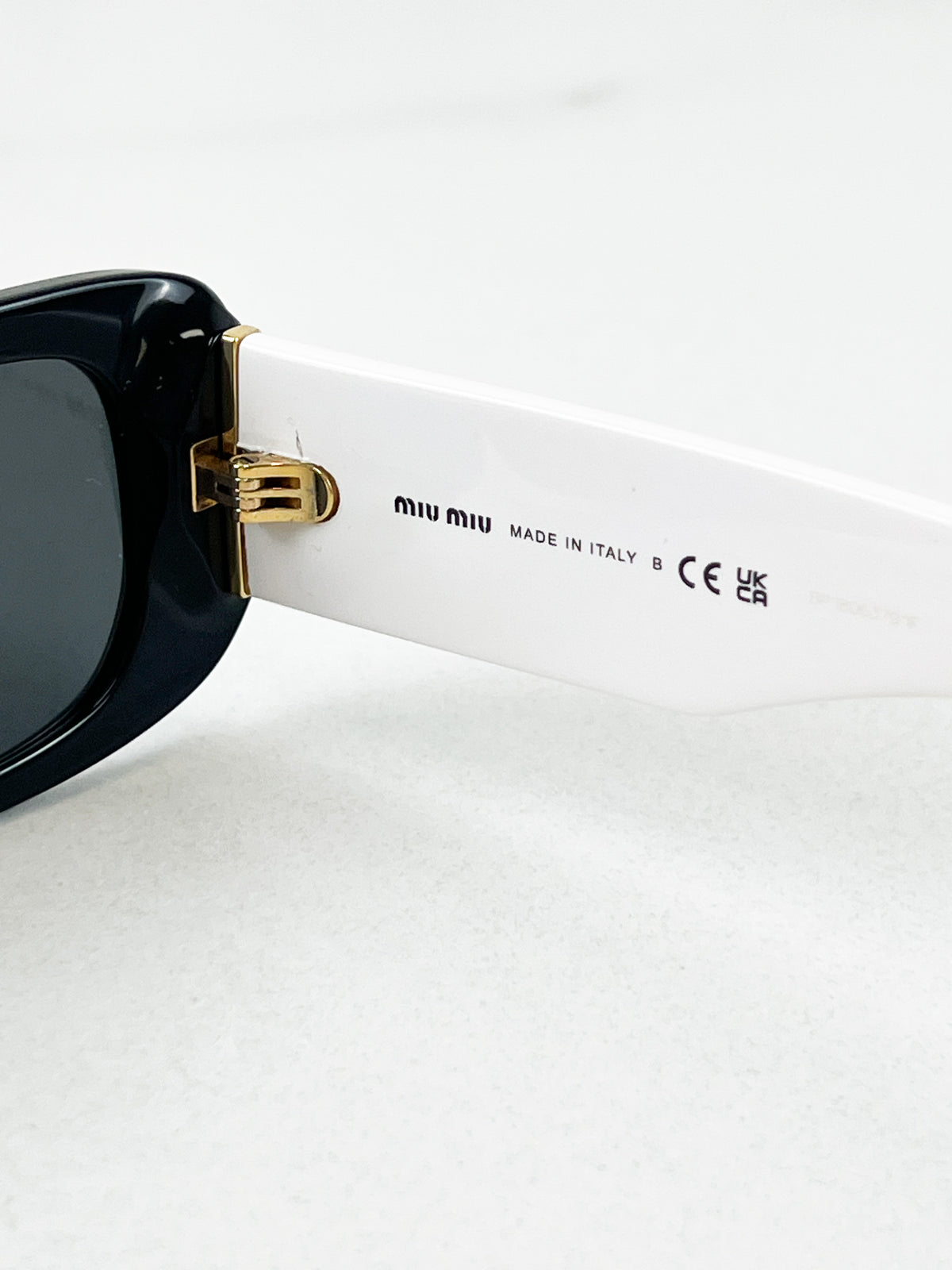 Miu Miu Logo Print Sunglasses