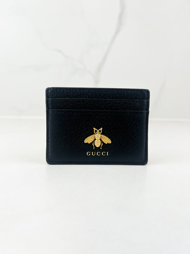 Gucci Animalier Card Case Wallet