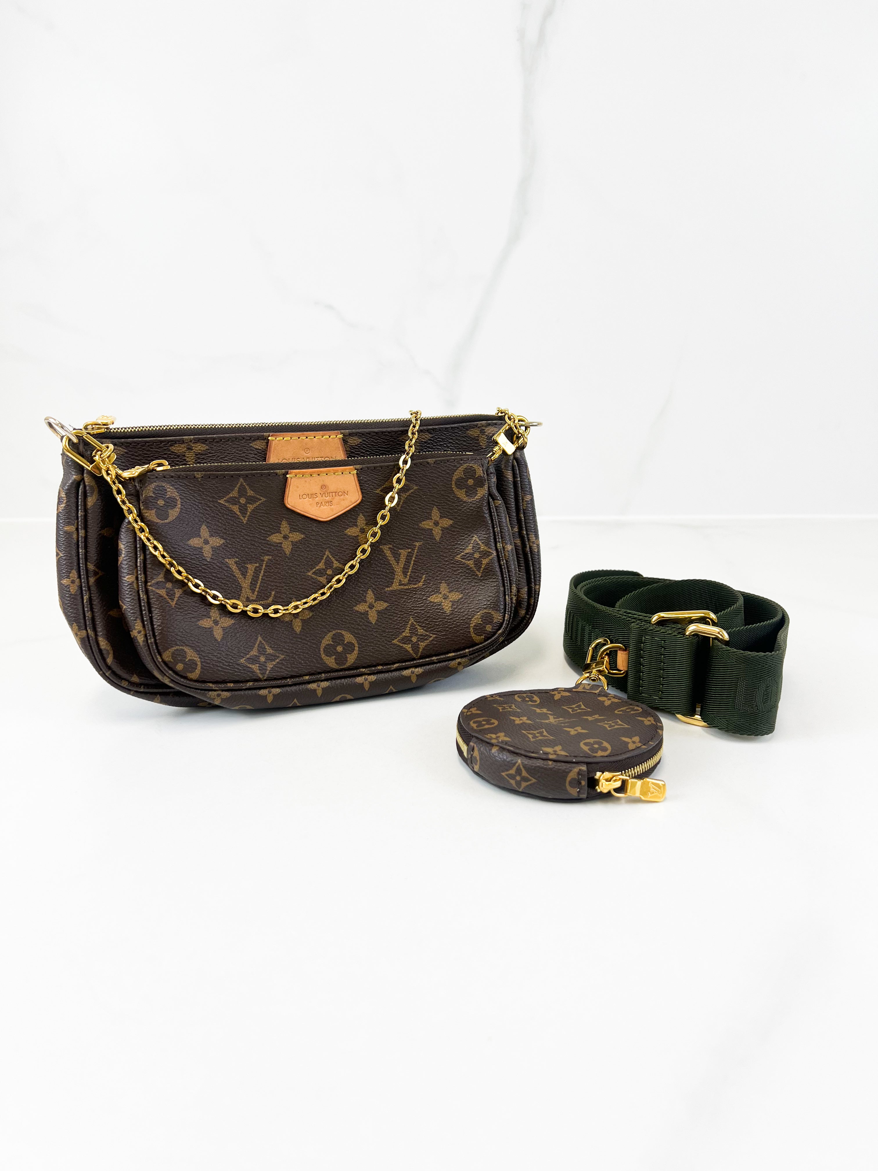 Louis Vuitton Multi Pochette Accessories in Khaki