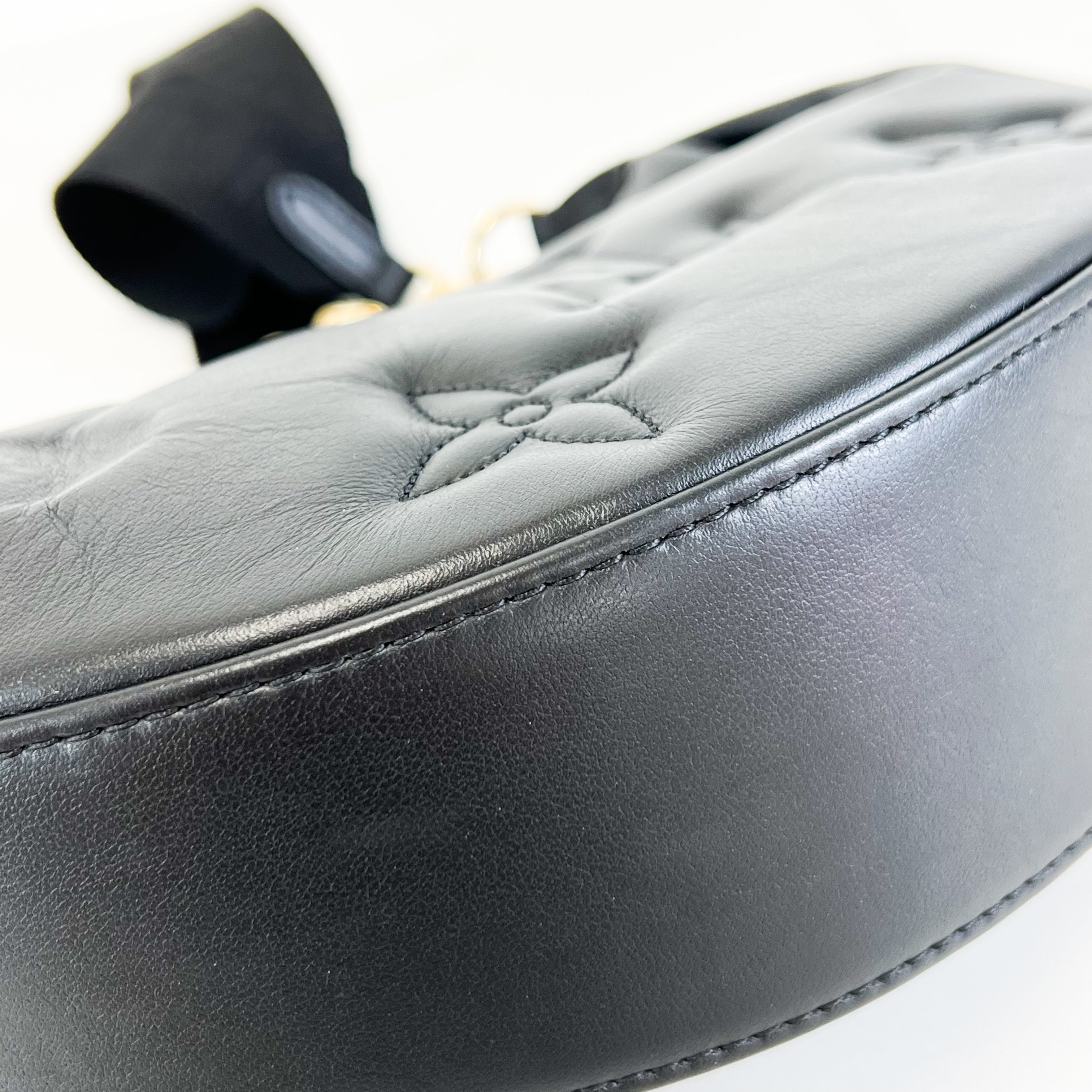 Louis Vuitton Calfskin Bubblegram Over The Moon Bag