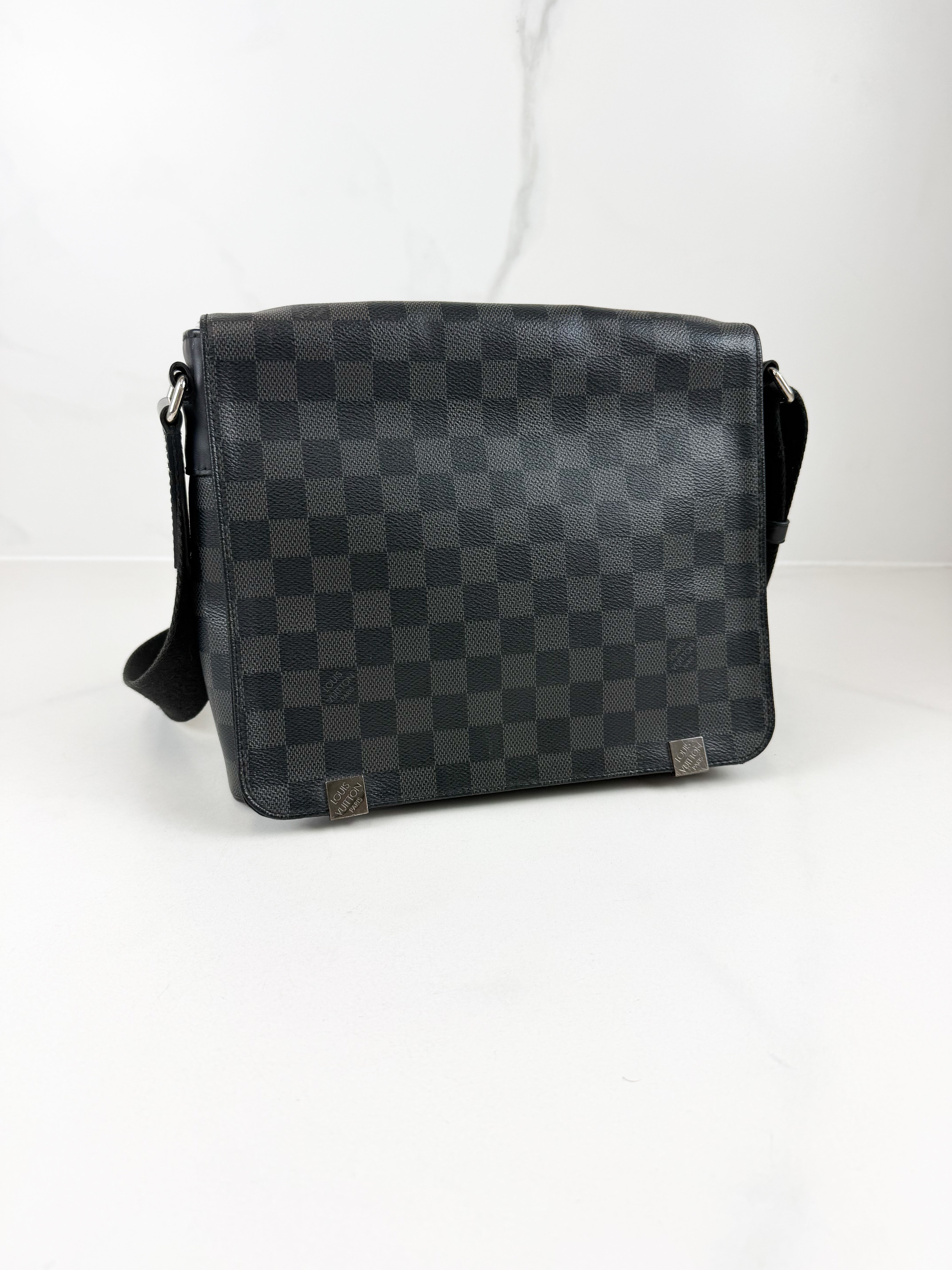 Louis Vuitton Damier Graphite District Messenger Bag