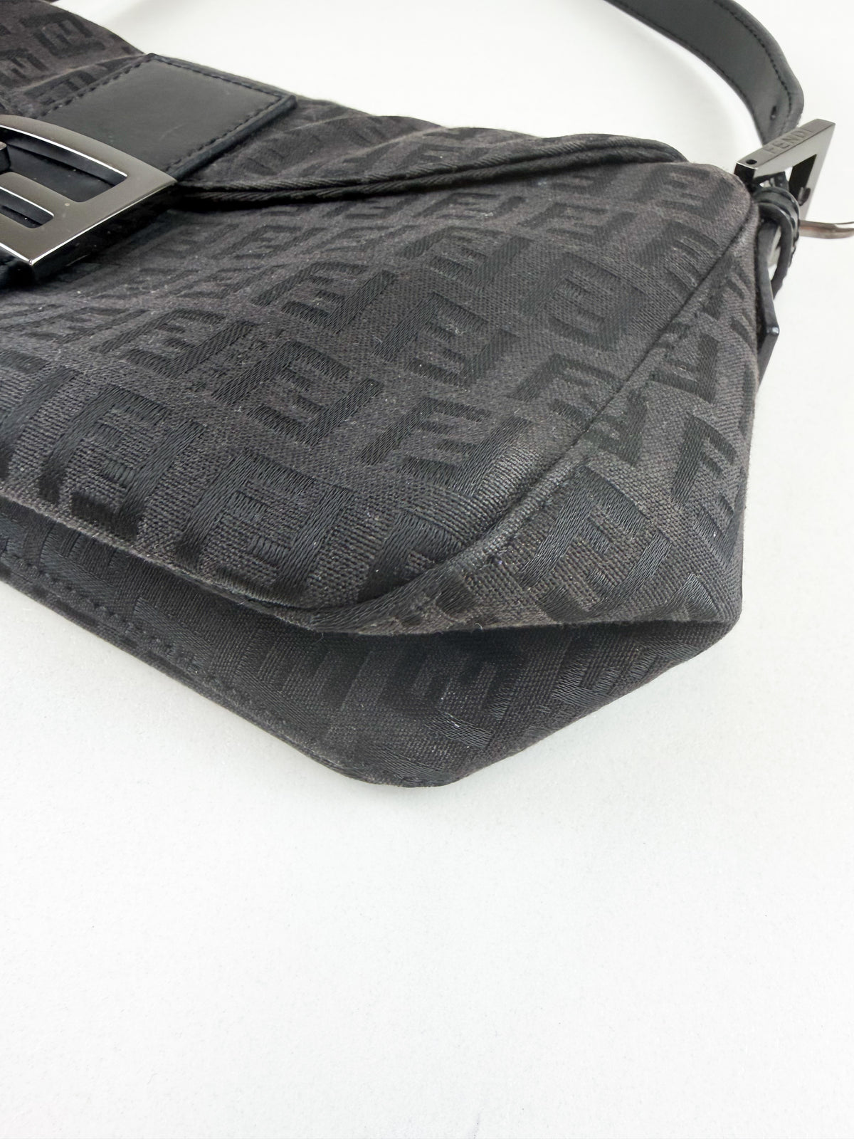 Fendi Vintage Zuccino Baguette Canvas