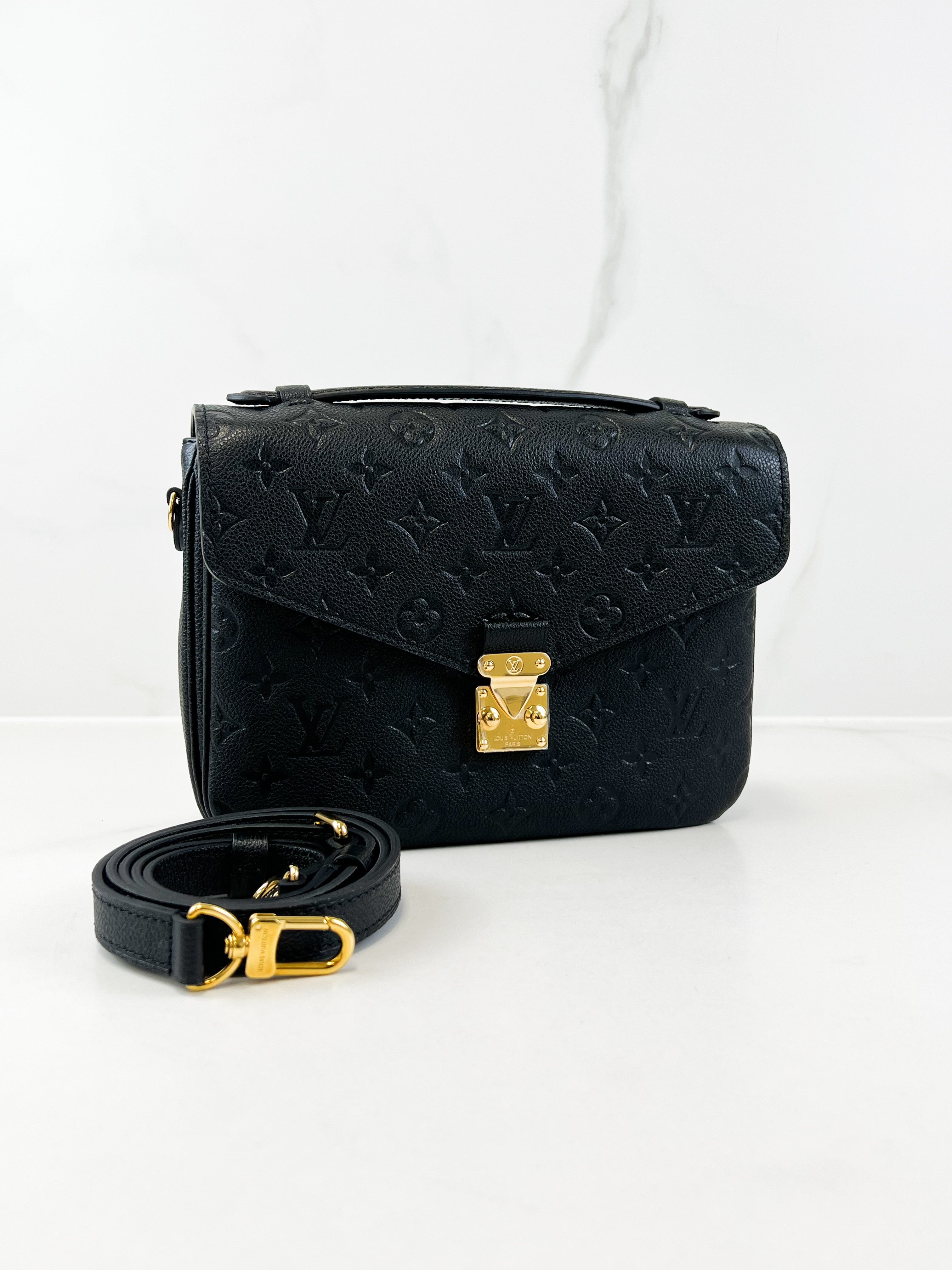 Louis Vuitton Empreinte Black Pochette Metis
