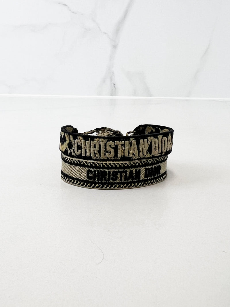 Christian Dior Friendship Bracelet Cotton