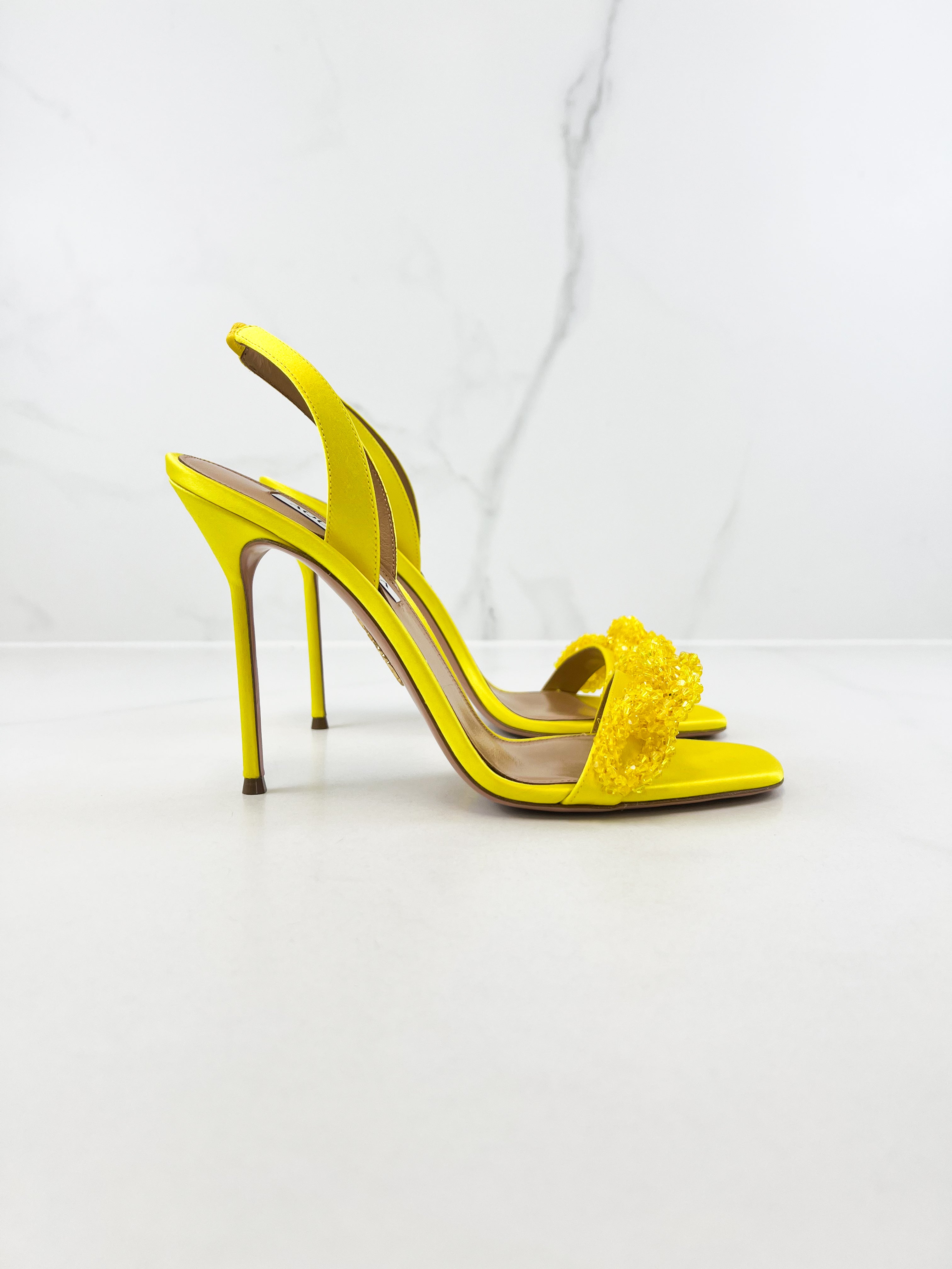 Aquazzura Chain Of Love Sandal Pumps Size 41