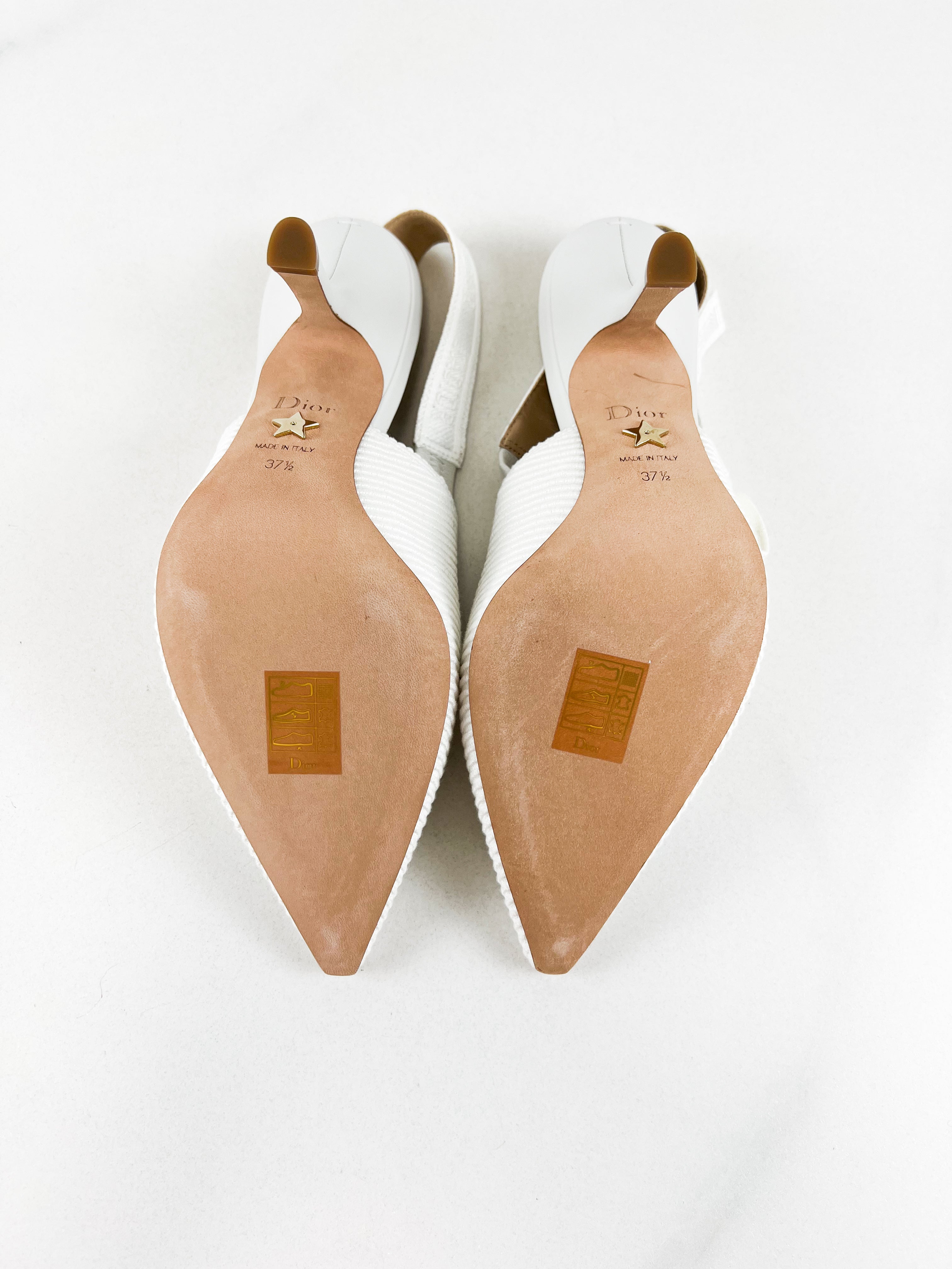 Christian Dior J'adior Slingback Heels Size 37.5