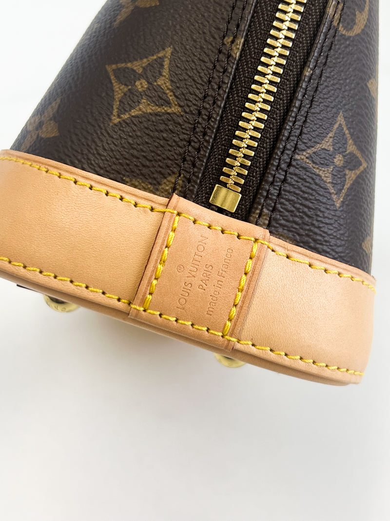 Louis Vuitton Alma BB in Monogram Canvas