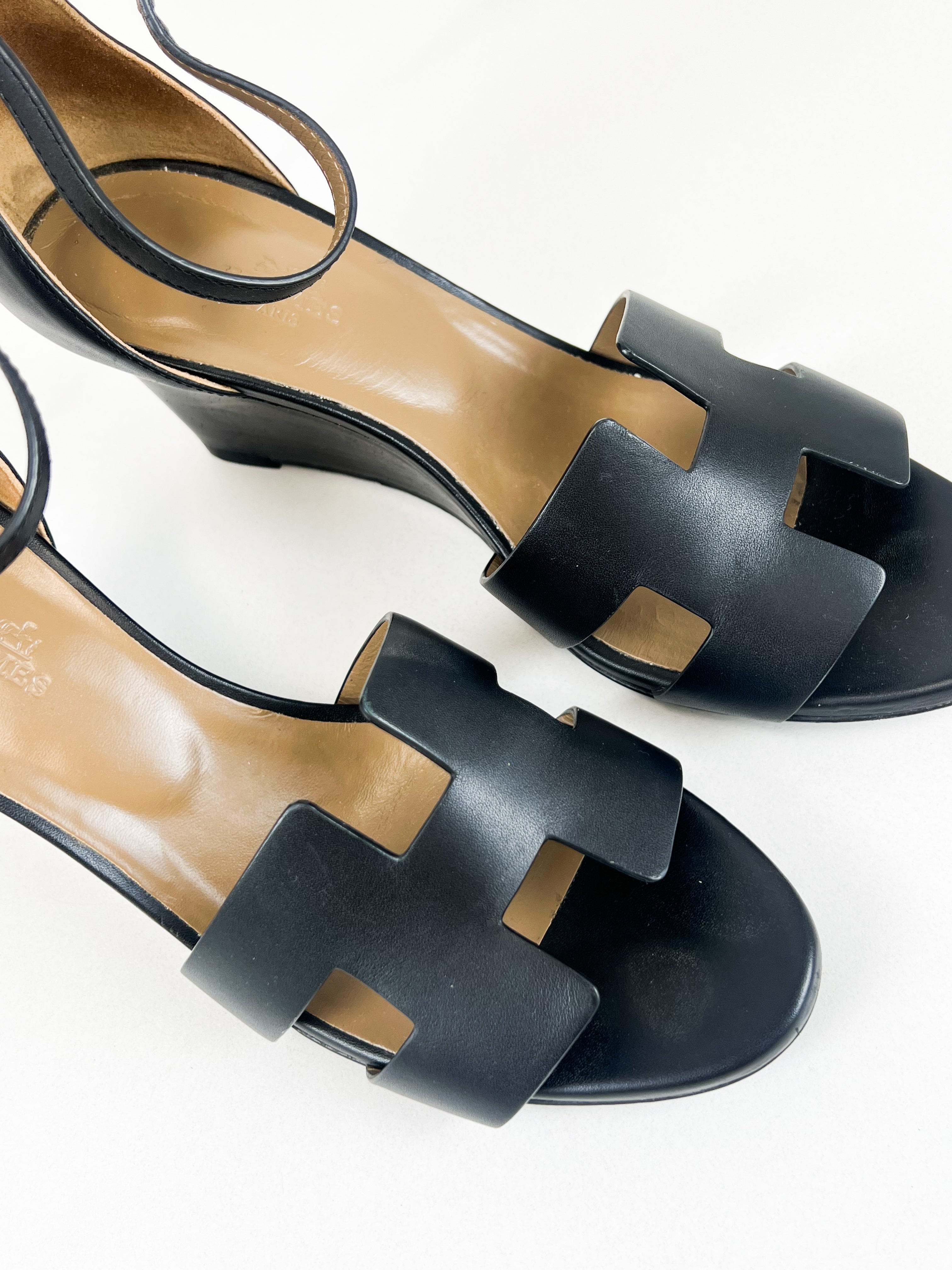 Hermes Legend Sandals Size 38.5
