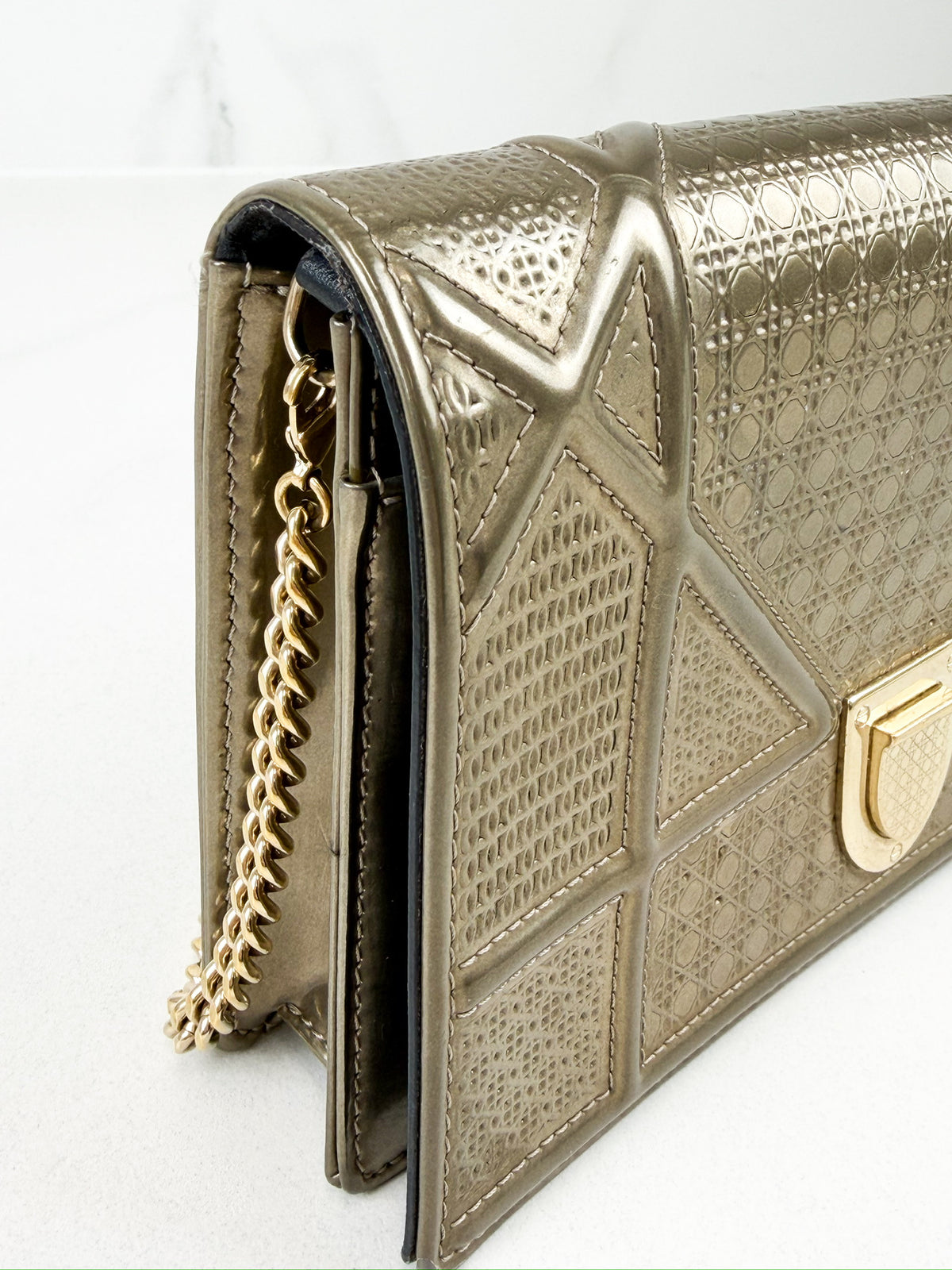 Christian Dior Gold Diorama WOC