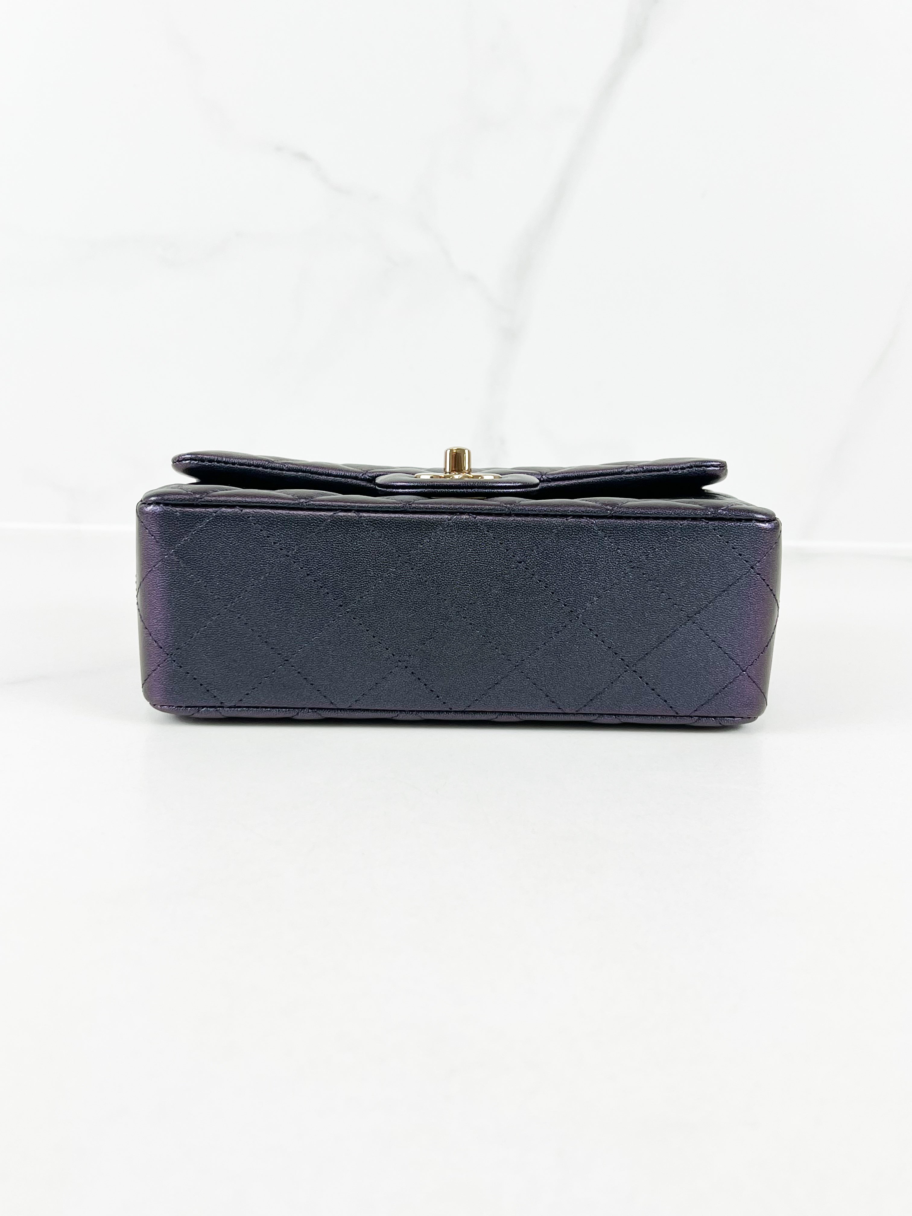 Chanel Rectangular Mini Flap Calfskin Shoulder Bag