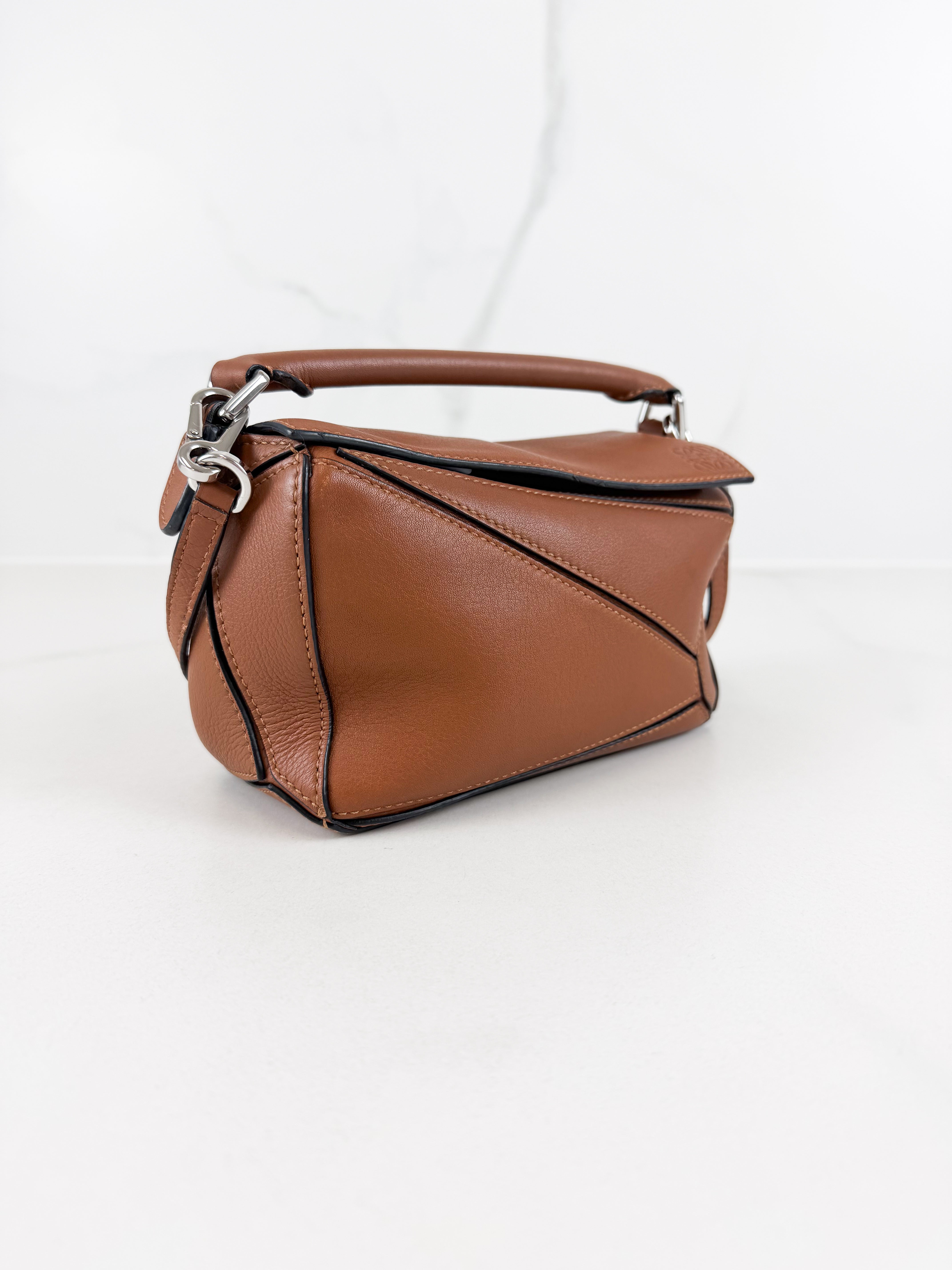 Loewe Puzzle Mini Leather Shoulder Bag