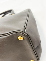 Prada Large Grey Galleria Saffiano Bag