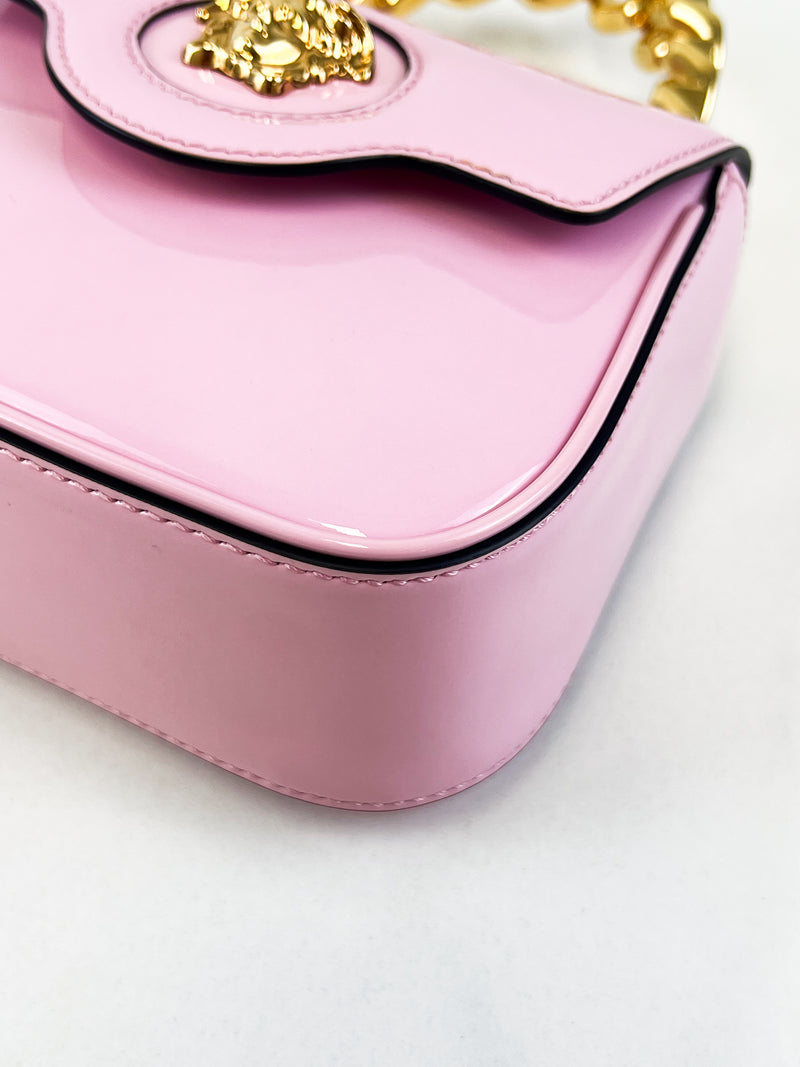 Versace Mini La Medusa Pink Tote Bag