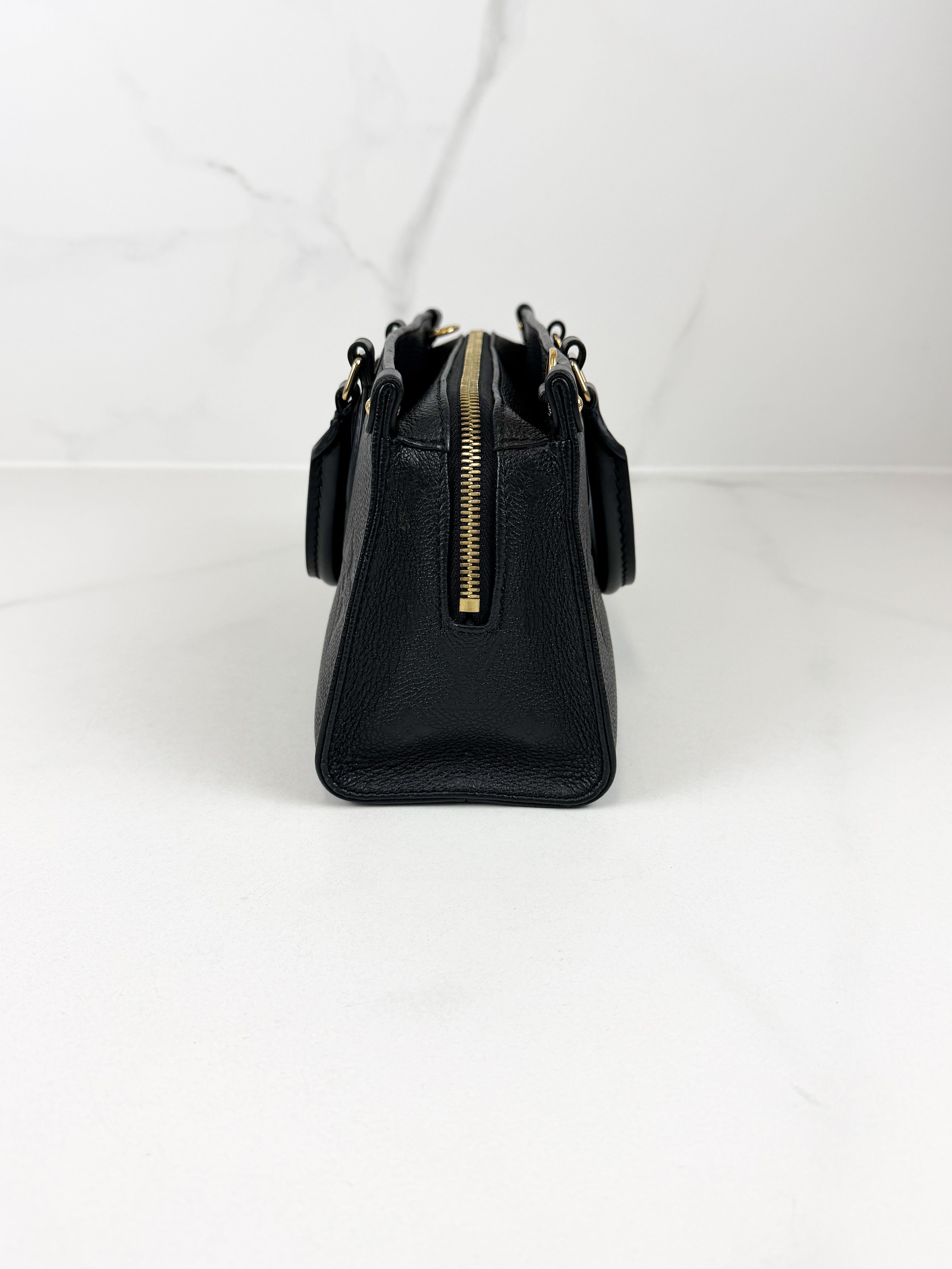 Louis Vuitton OnTheGo East West Black Monogram Empreinte Leather