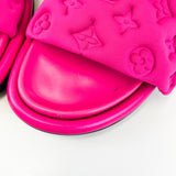 Louis Vuitton Pink Pool Pillow Comfort Mule Size 39