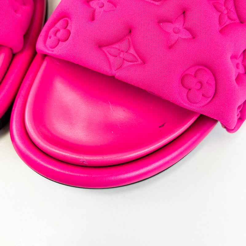 Louis Vuitton Pink Pool Pillow Comfort Mule Size 39